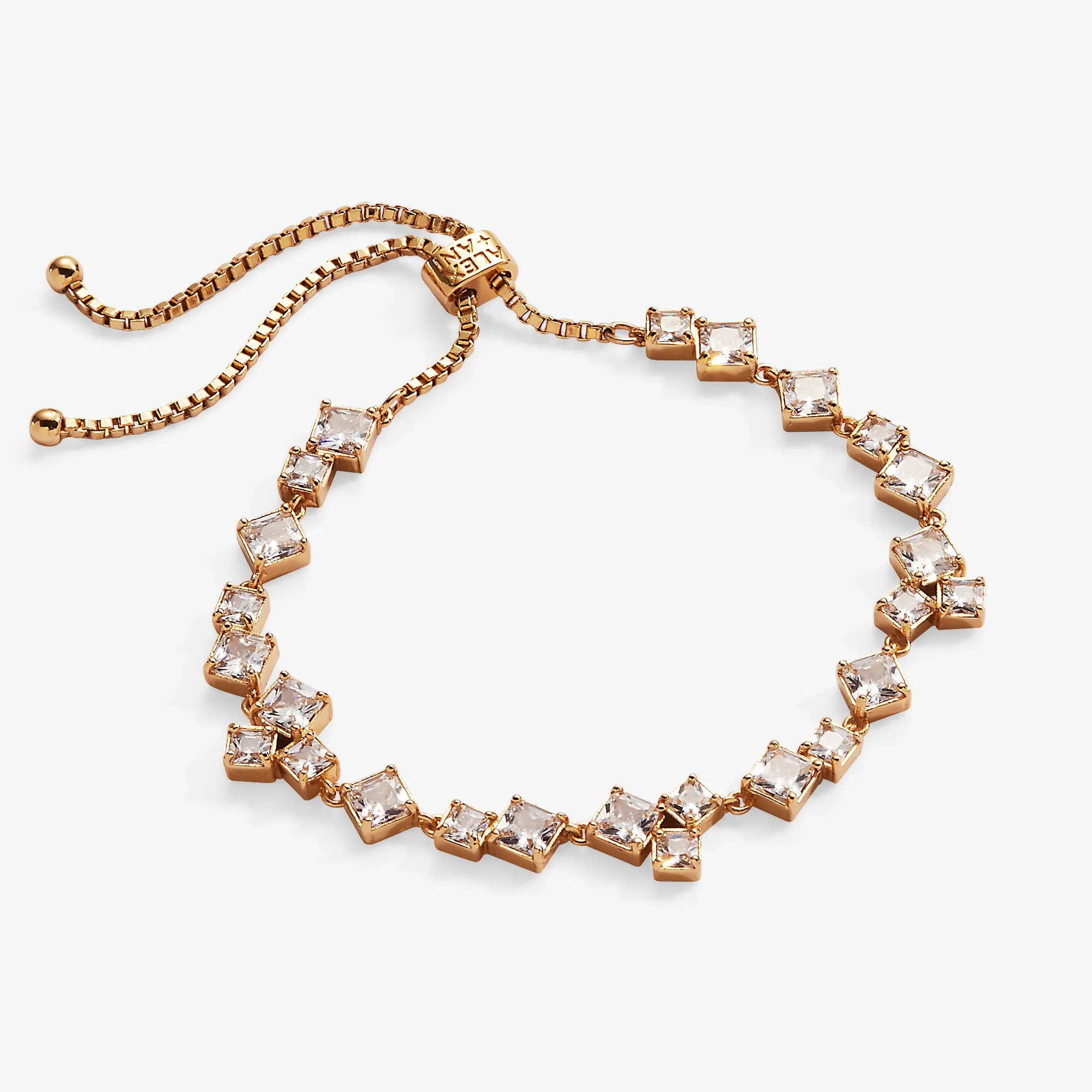 Crystal Chandelier Bolo Bracelet sold by Alex and Ani