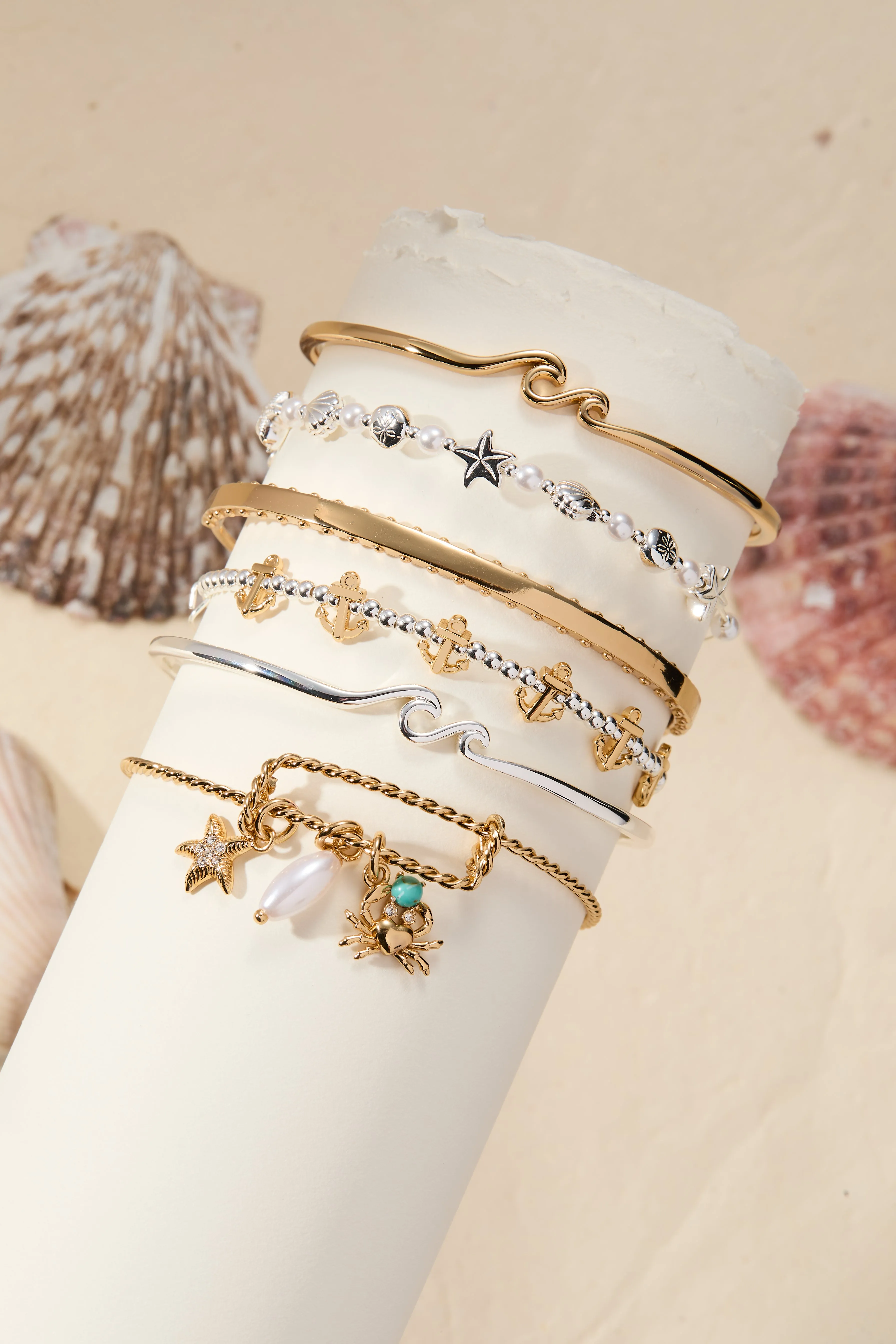 Beaded Edge Decorative Charm Bangle sold by Alex and Ani product image thumbnail 2