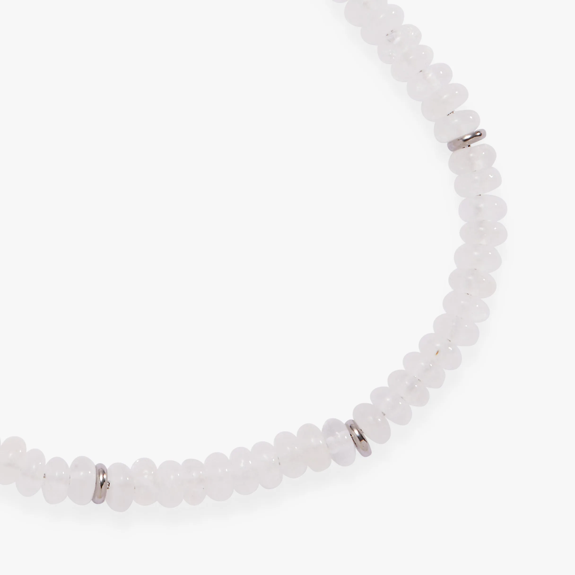 Clear Quartz Semi-Precious Beaded Anklet sold by Alex and Ani product image thumbnail 5