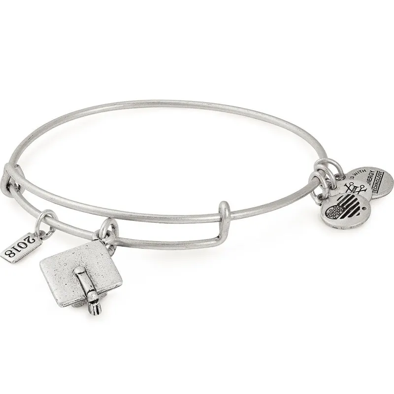 2018 Graduation Cap Charm Bangle sold by Alex and Ani