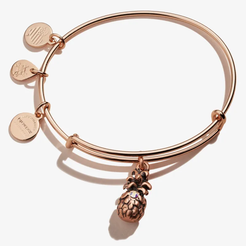 Pineapple Charm Bangle sold by Alex and Ani