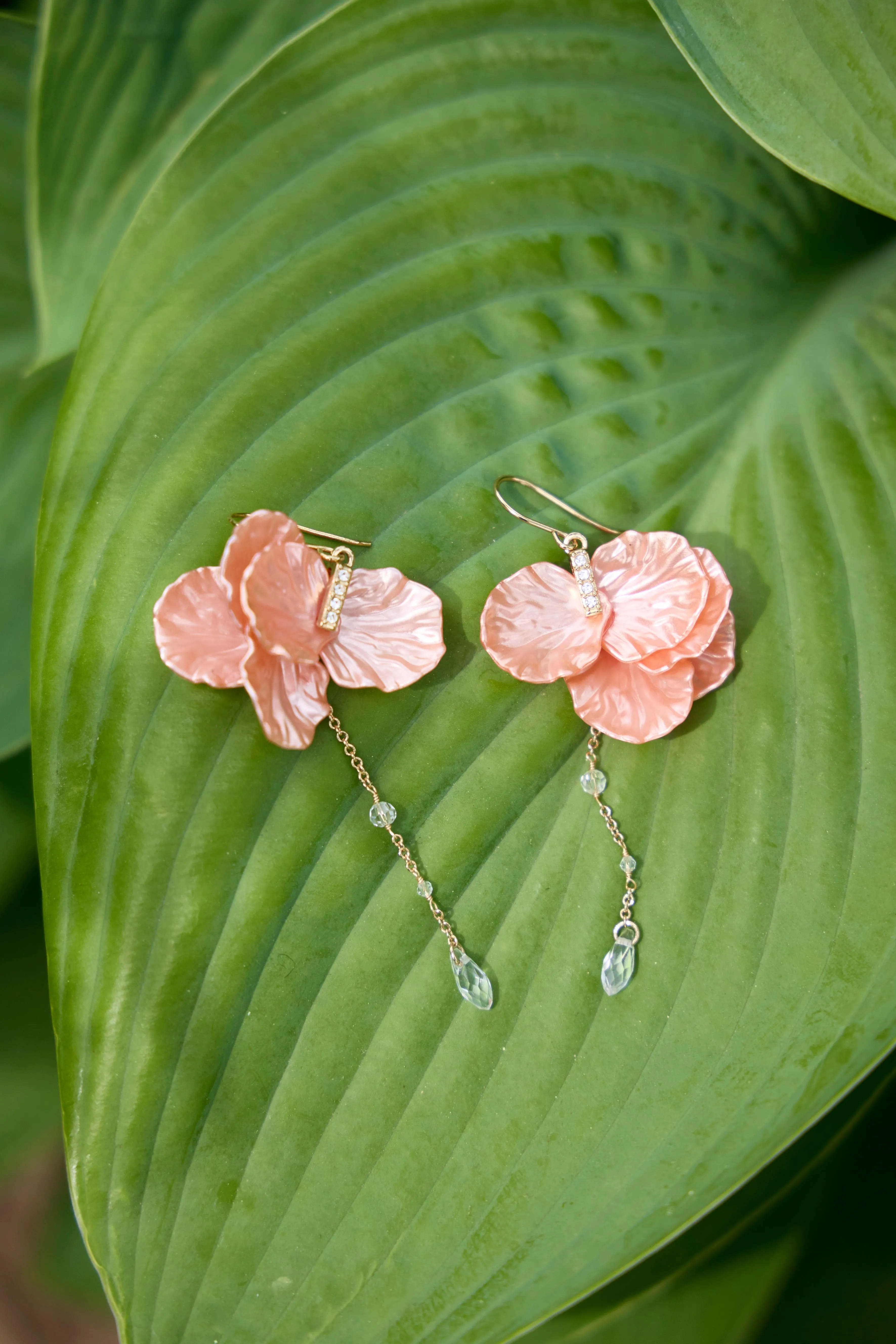 New York Botanical Garden® Peony Petal Statement Earrings sold by Alex and Ani product image thumbnail 4