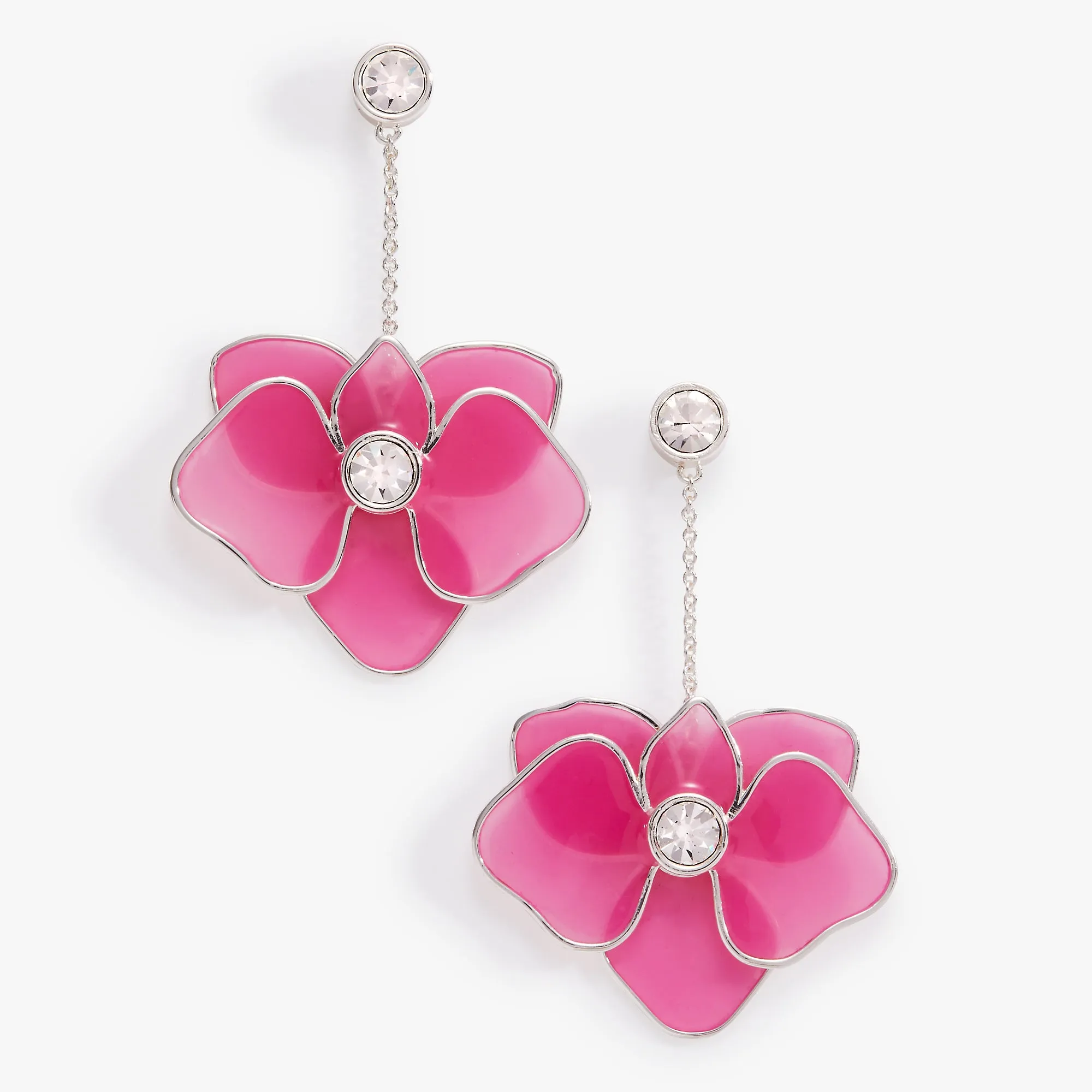 New York Botanical Garden® Orchid Statement Earrings sold by Alex and Ani