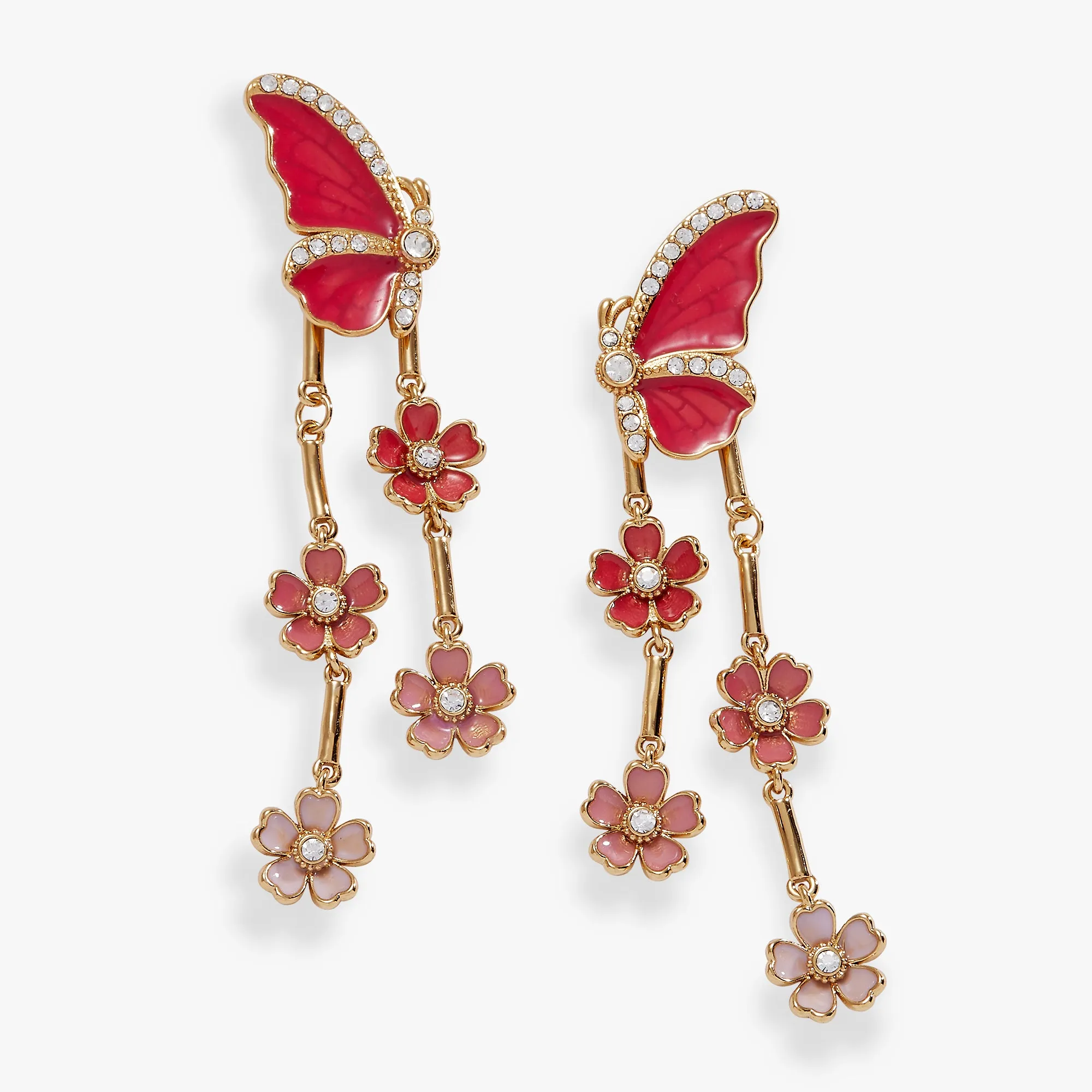 New York Botanical Garden® 2-in-1 Butterfly Statement Earrings sold by Alex and Ani