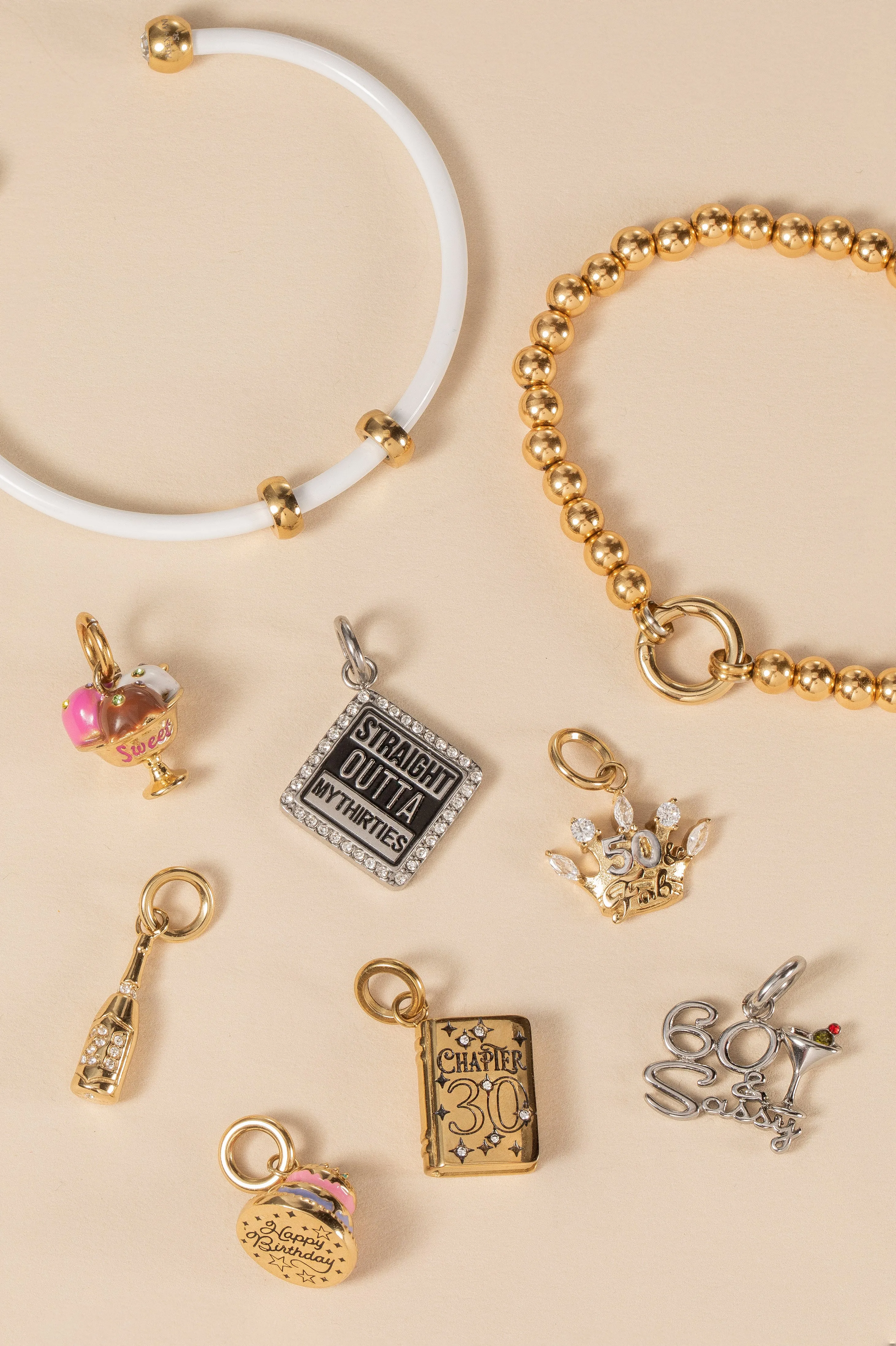 Happy Birthday Charm Bundle sold by Alex and Ani product image thumbnail 5