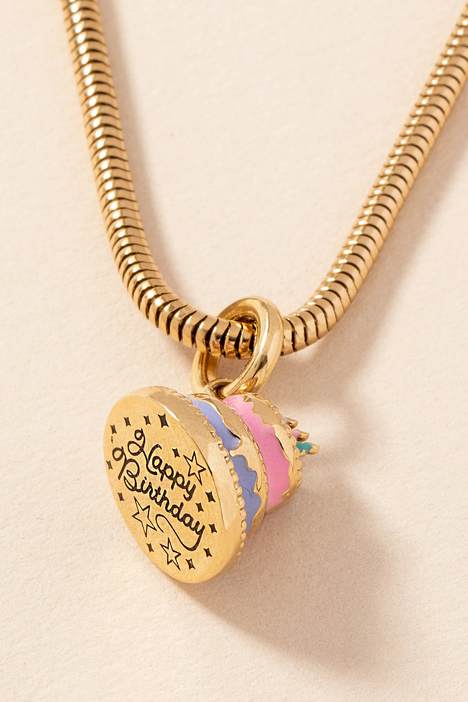 'Happy Birthday' Cake Charm sold by Alex and Ani product image thumbnail 2