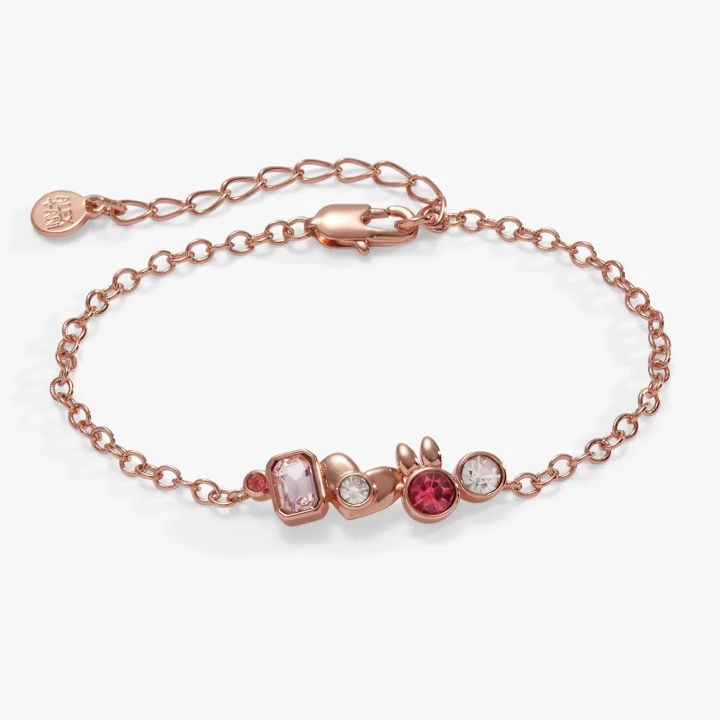 THE POWERPUFF GIRLS™ Blossom Crystal Inline Bracelet sold by Alex and Ani