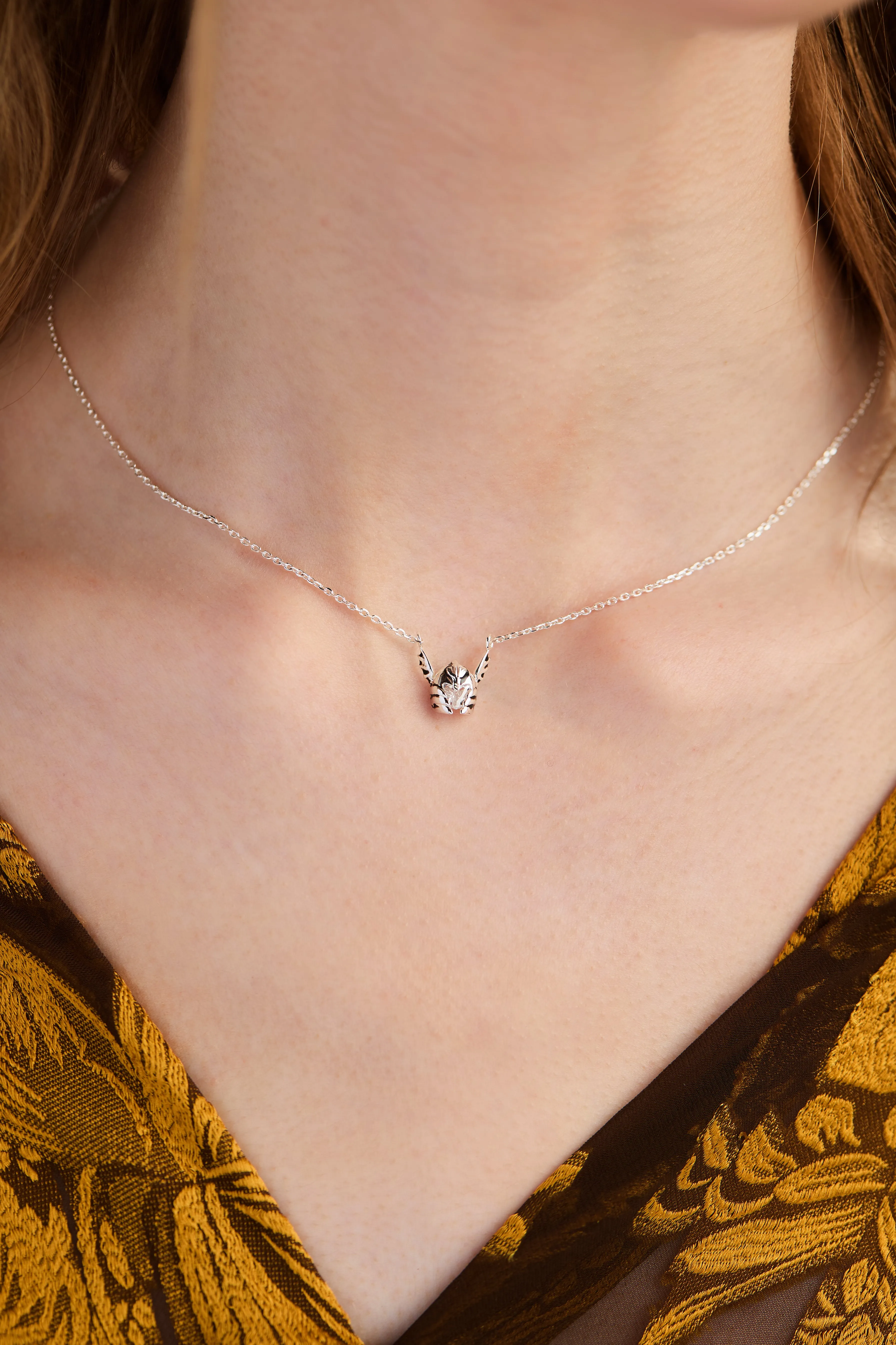 HOUSE OF THE DRAGON™ Daemon Targaryen Helmet Necklace sold by Alex and Ani product image thumbnail 2