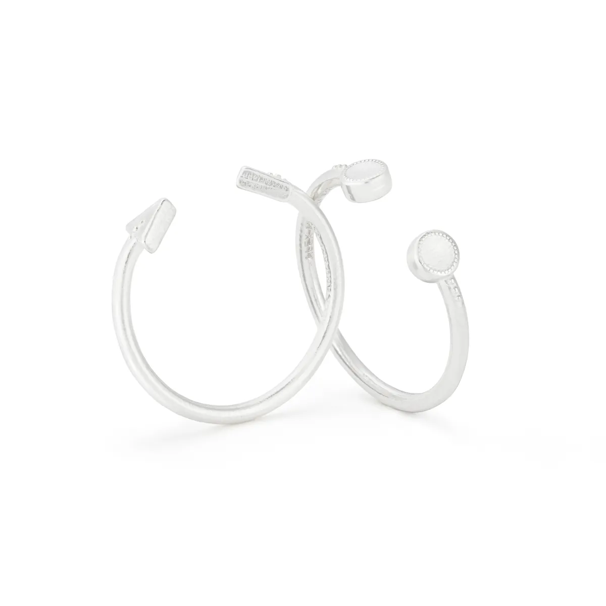 Triangle And Circle Rings, Set of 2 sold by Alex and Ani product image thumbnail 4