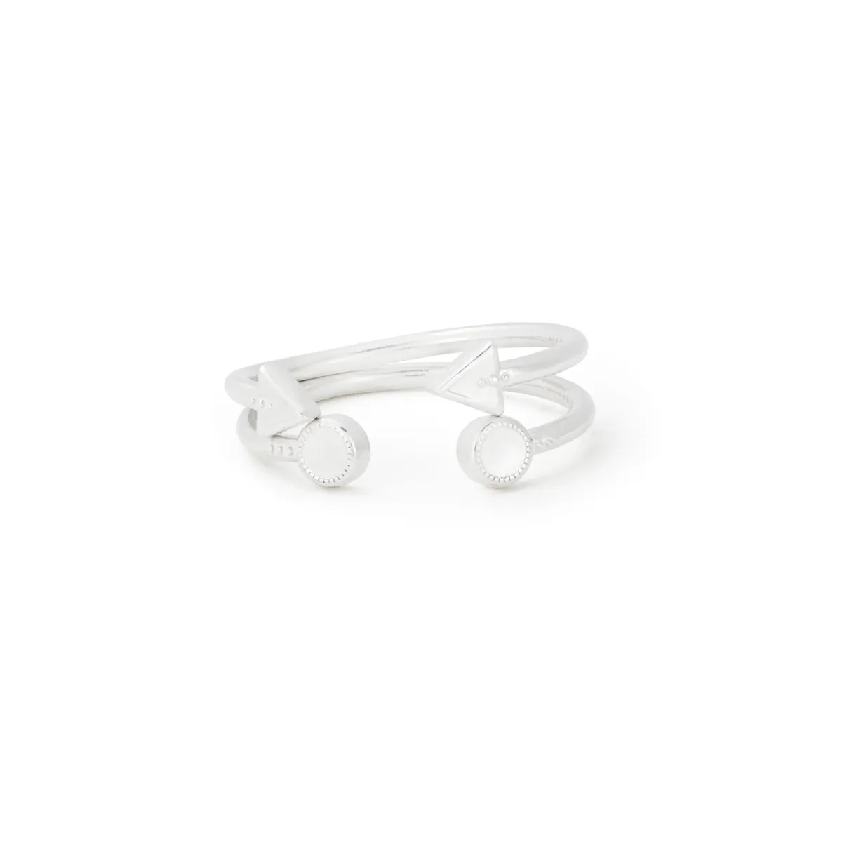 Triangle And Circle Rings, Set of 2 sold by Alex and Ani product image thumbnail 3