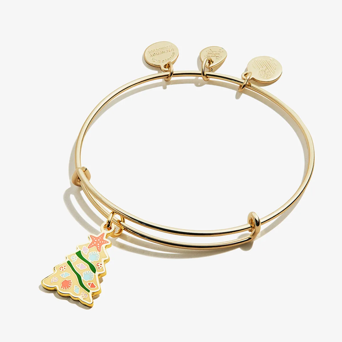 Christmas Tree Seaside Charm Bangle sold by Alex and Ani
