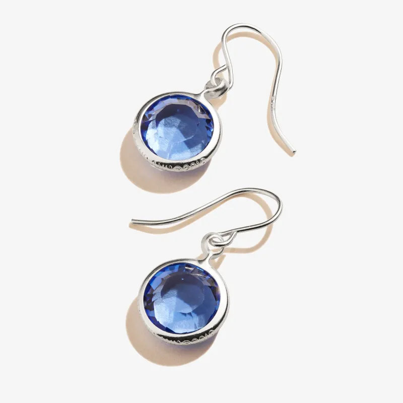 Sapphire Birthstone Earrings, September sold by Alex and Ani