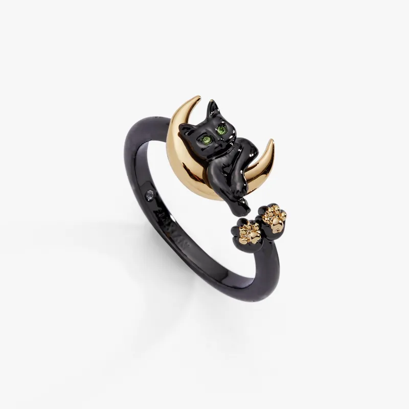 Celestial Cat Open Ring sold by Alex and Ani