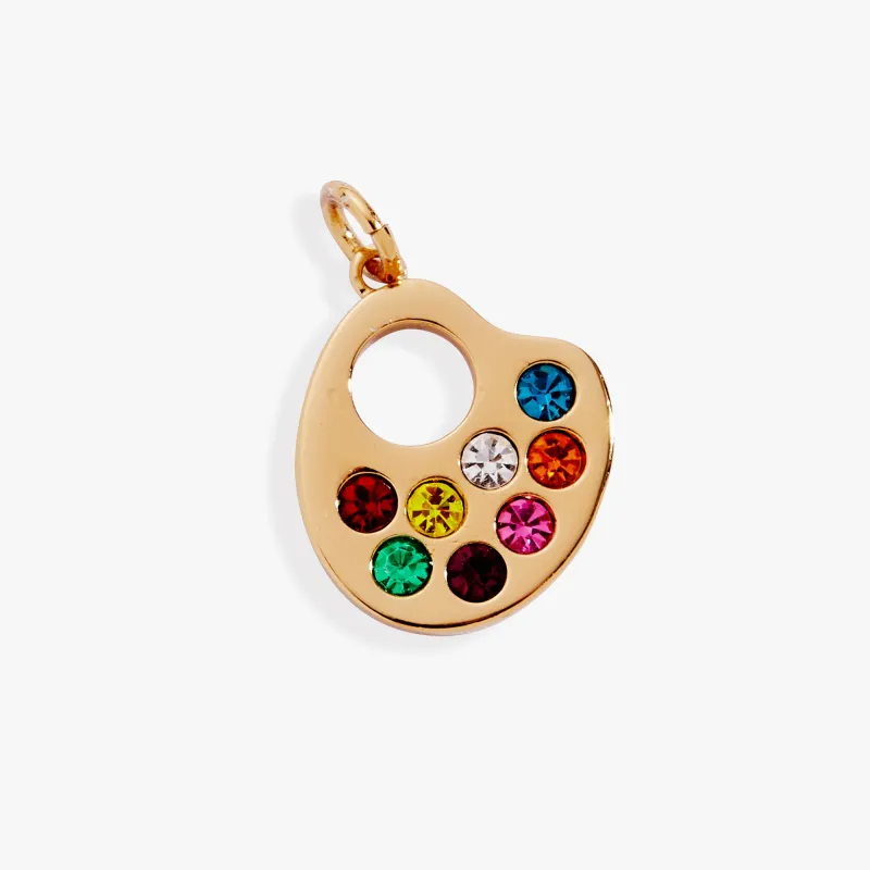 Artist Palette Charm made by Alex and Ani