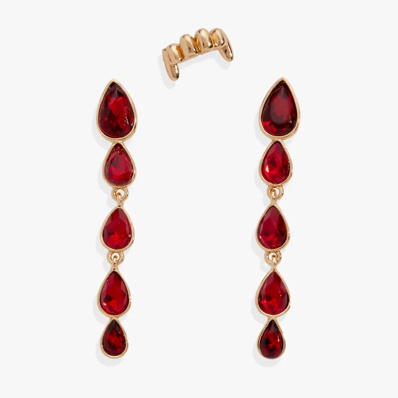 Vampire & Fangs Cuff Earring Set sold by Alex and Ani