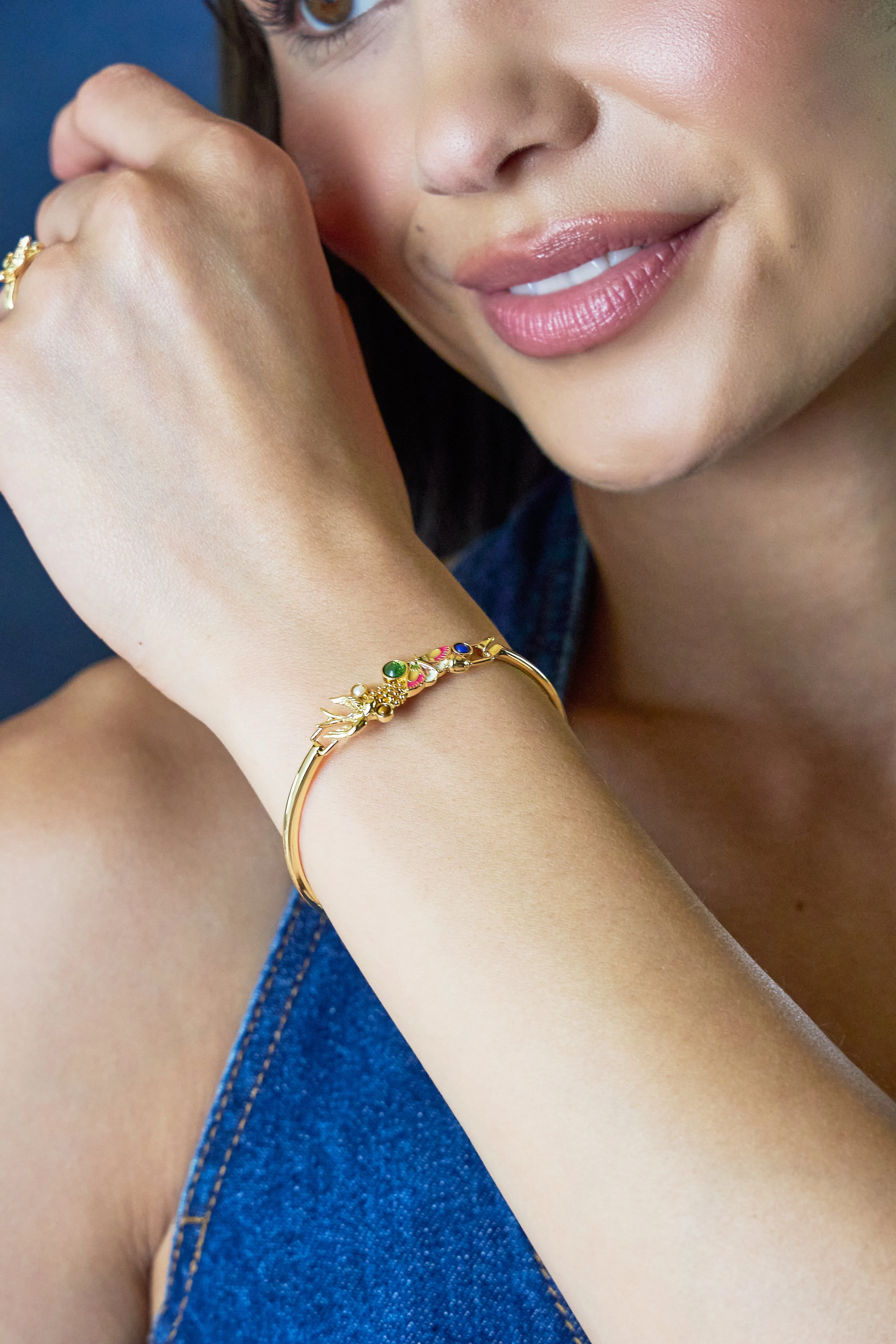 Woodland Gemstone Tension Cuff sold by Alex and Ani product image thumbnail 2