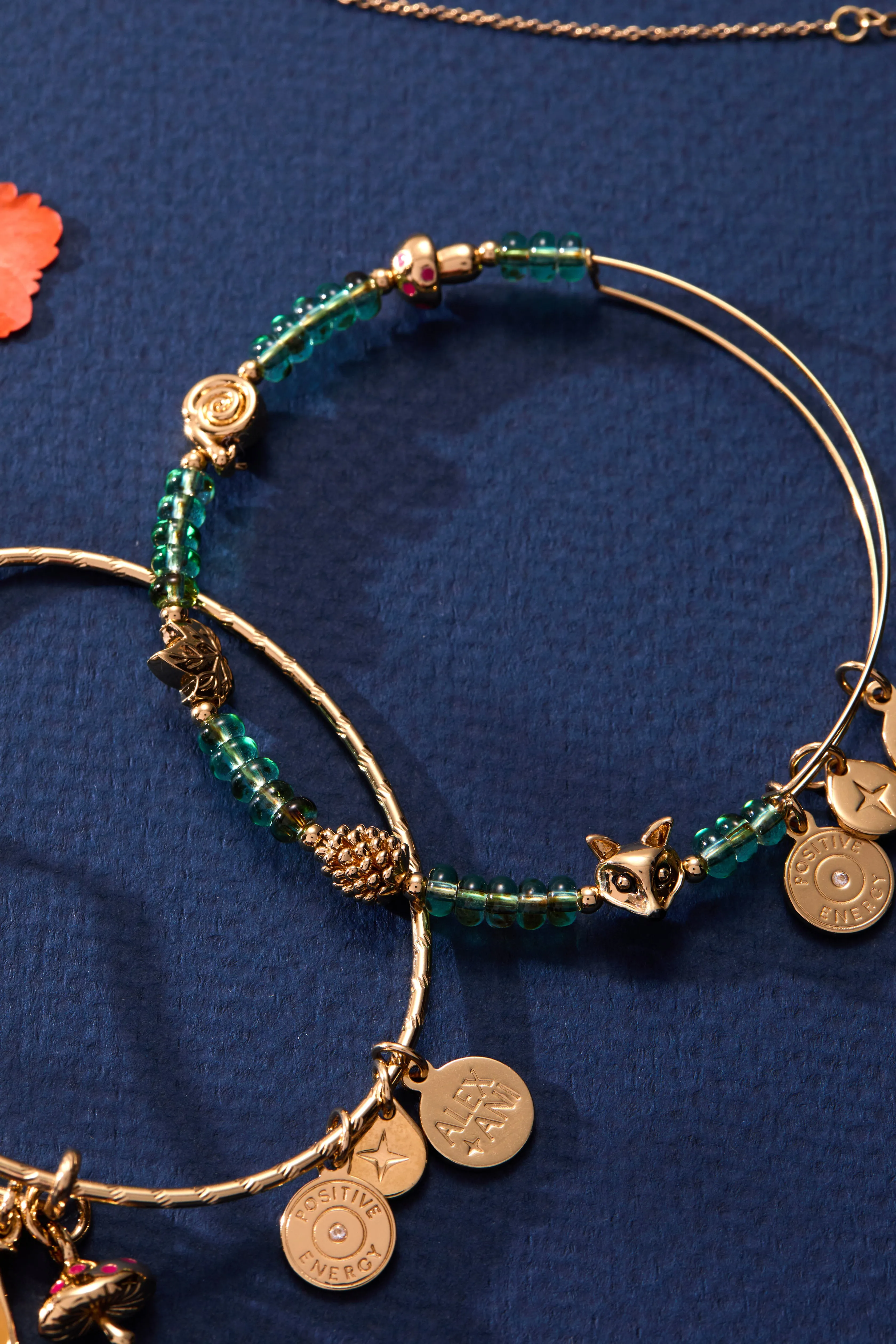 Woodland Green Glass Beaded Bangle sold by Alex and Ani product image thumbnail 2