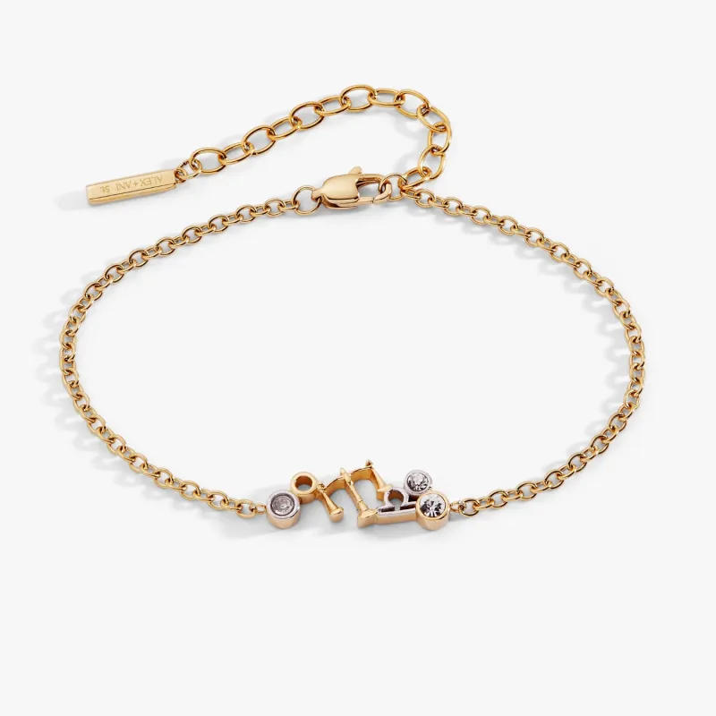 Libra Zodiac Inline Bracelet sold by Alex and Ani
