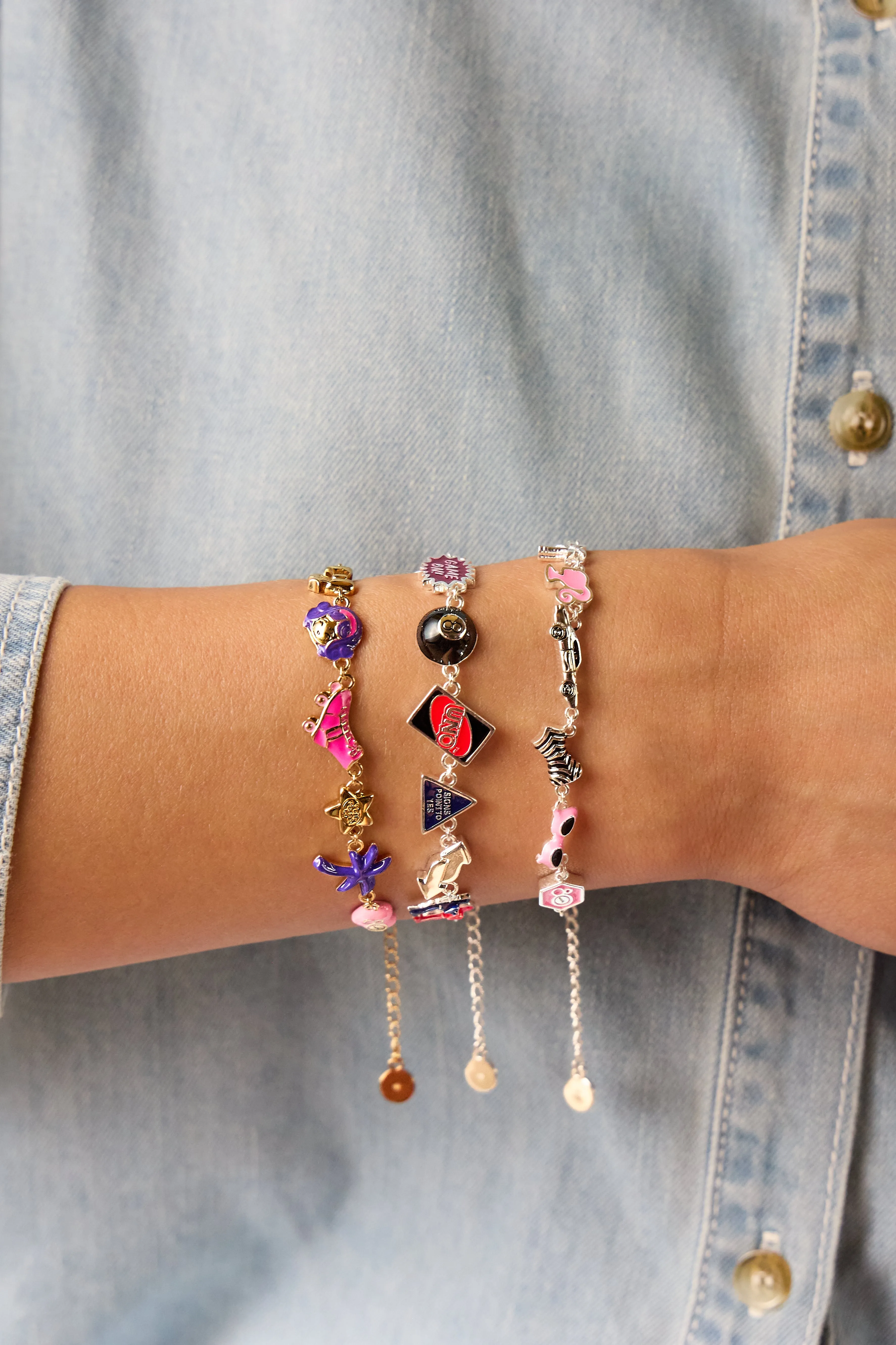 Mattel 80th Game Night Bracelet sold by Alex and Ani product image thumbnail 2