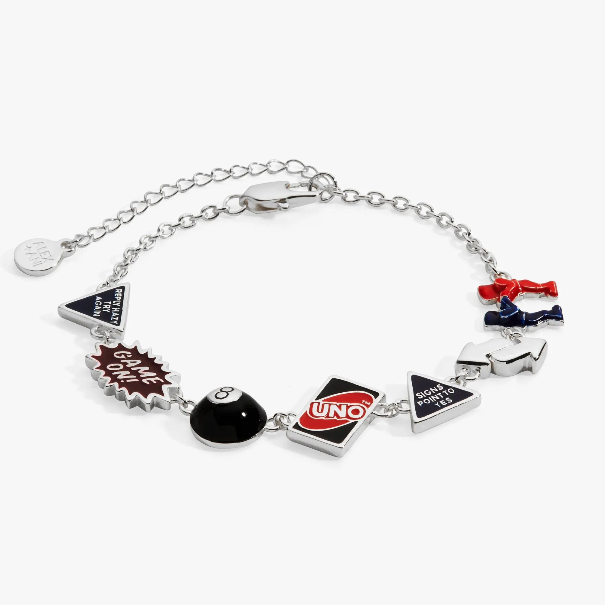 Mattel 80th Game Night Bracelet sold by Alex and Ani
