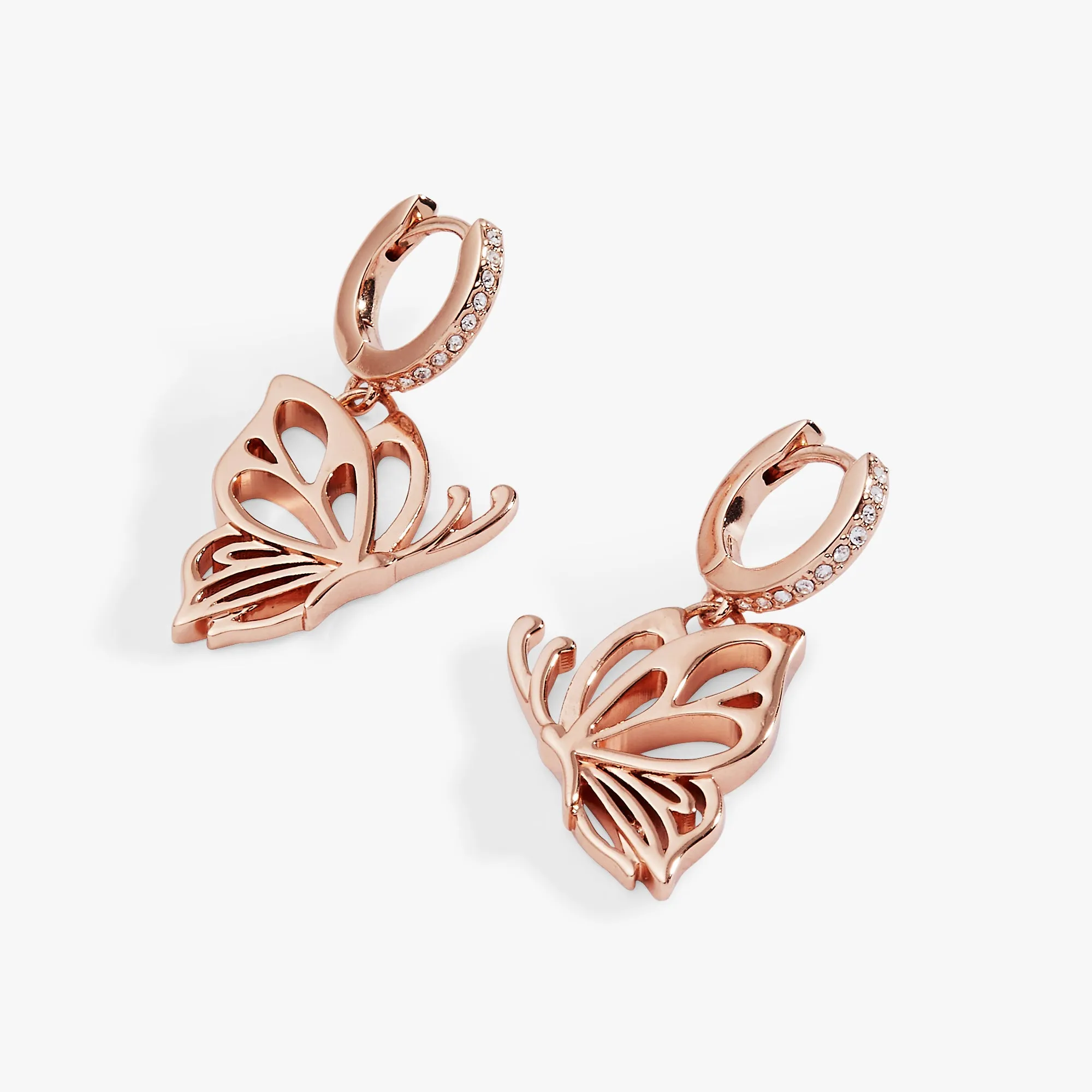 Goliath Butterfly Openwork Huggie Earrings sold by Alex and Ani product image thumbnail 2