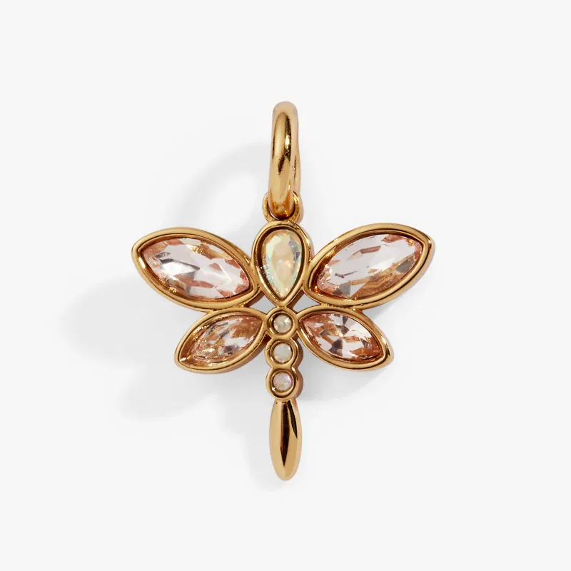 Crystal Dragonfly Interchangeable Charm sold by Alex and Ani