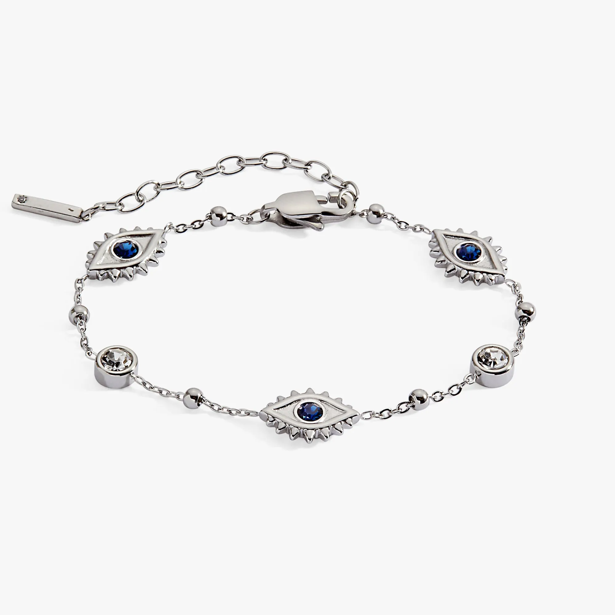 Evil Eye Crystal Stone Chain Bracelet sold by Alex and Ani product image thumbnail 4