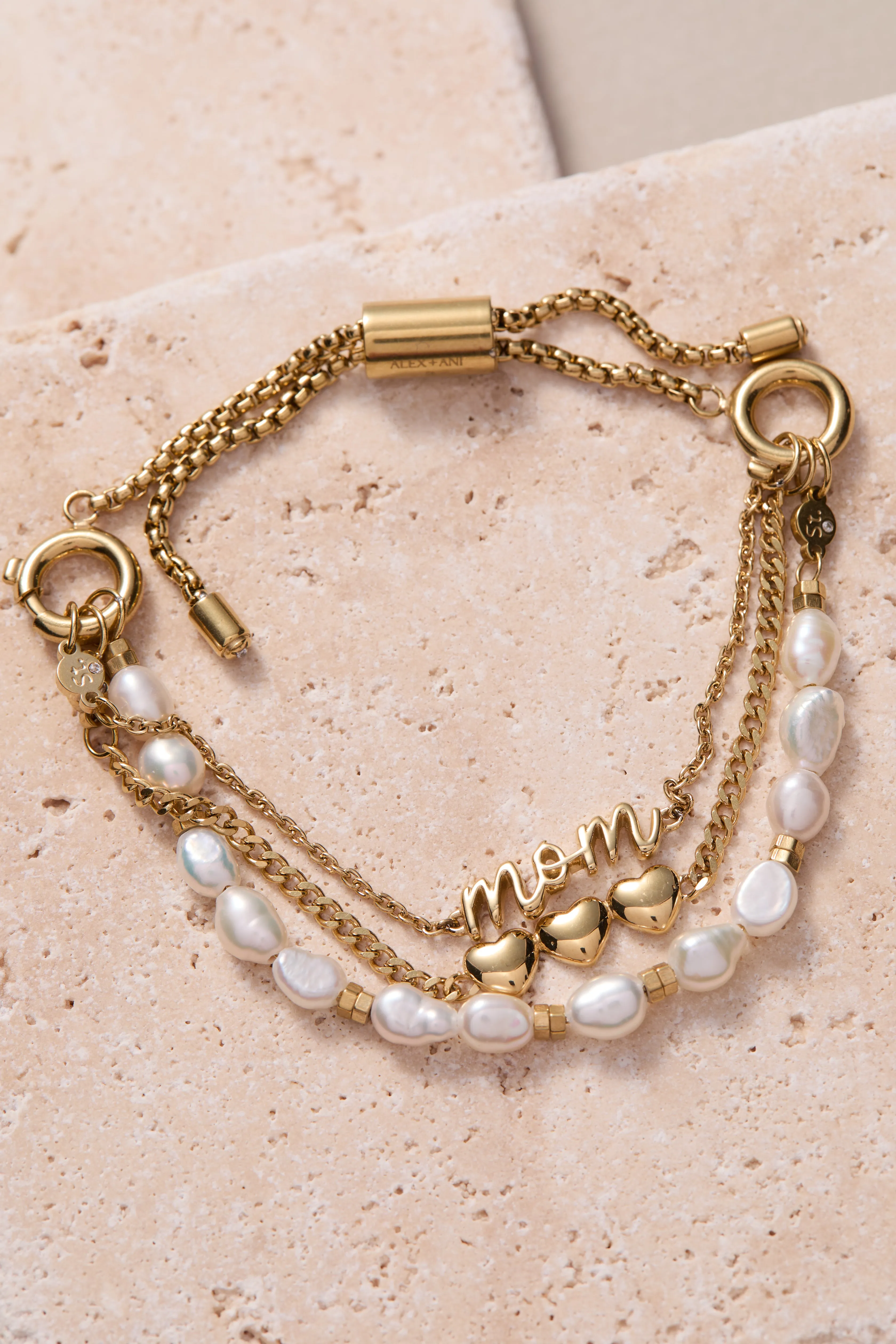 Mom 'Home Is Where The Heart Is' Stranded™ Bracelet Set sold by Alex and Ani product image thumbnail 2