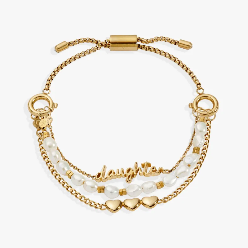 Daughter 'Home Is Where The Heart Is' Stranded™ Bracelet Set sold by Alex and Ani