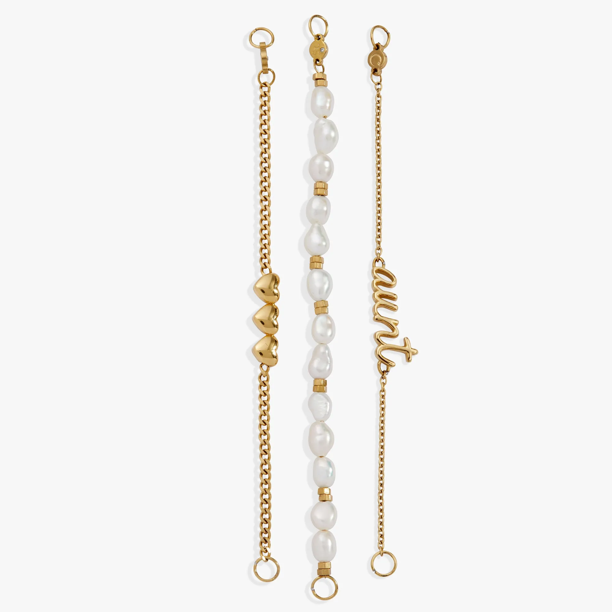 Aunt 'Home Is Where The Heart Is' Stranded™ Bracelet Set sold by Alex and Ani product image thumbnail 3