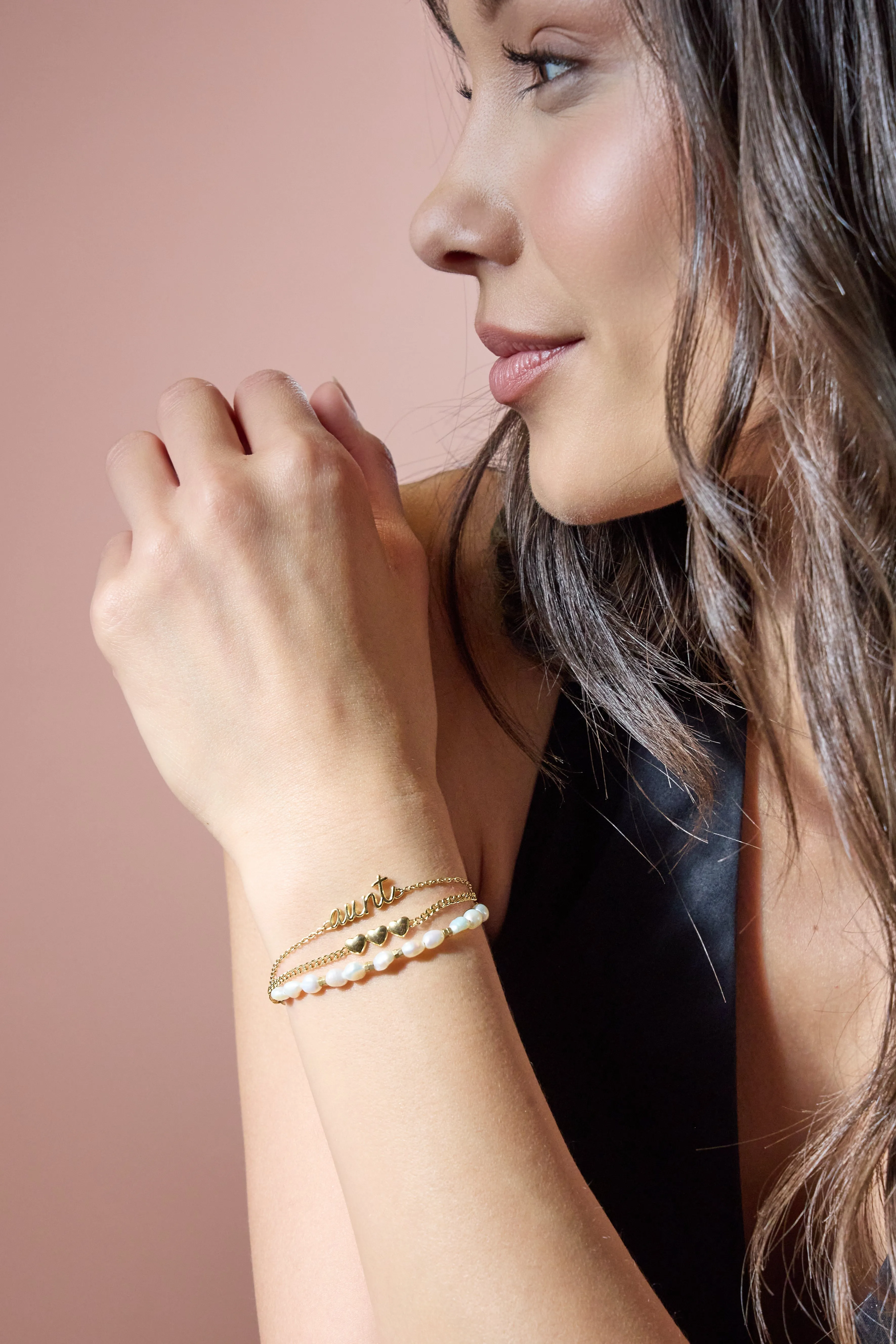 Aunt 'Home Is Where The Heart Is' Stranded™ Bracelet Set sold by Alex and Ani product image thumbnail 2