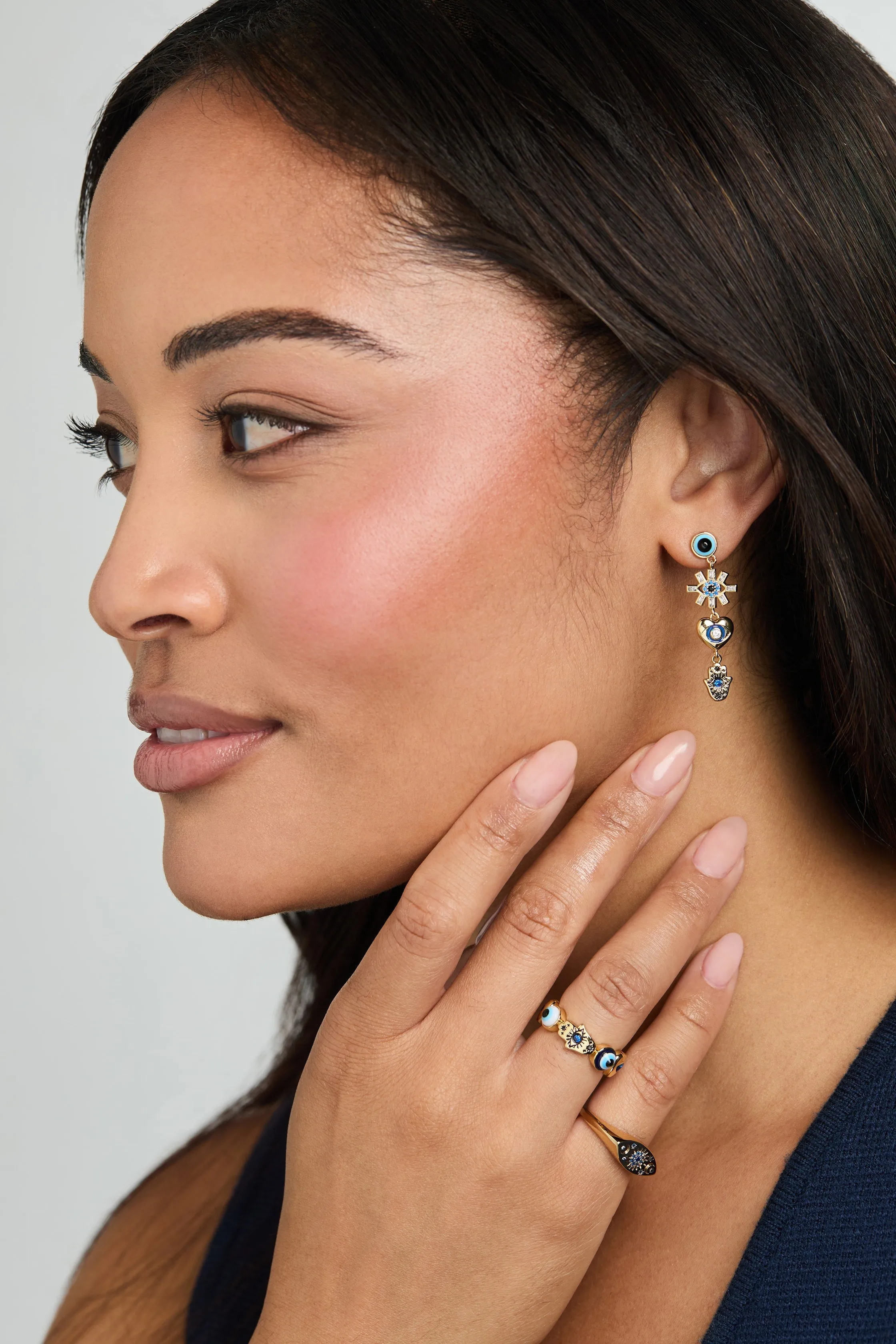 Evil Eye Linear Earring sold by Alex and Ani product image thumbnail 2