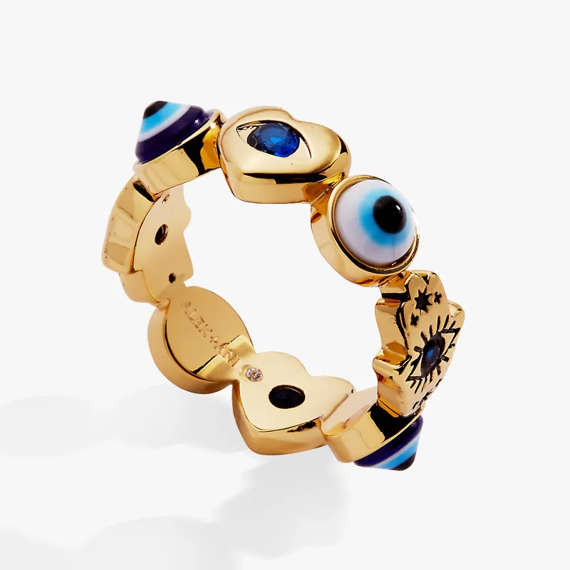 Evil Eye Band Ring sold by Alex and Ani