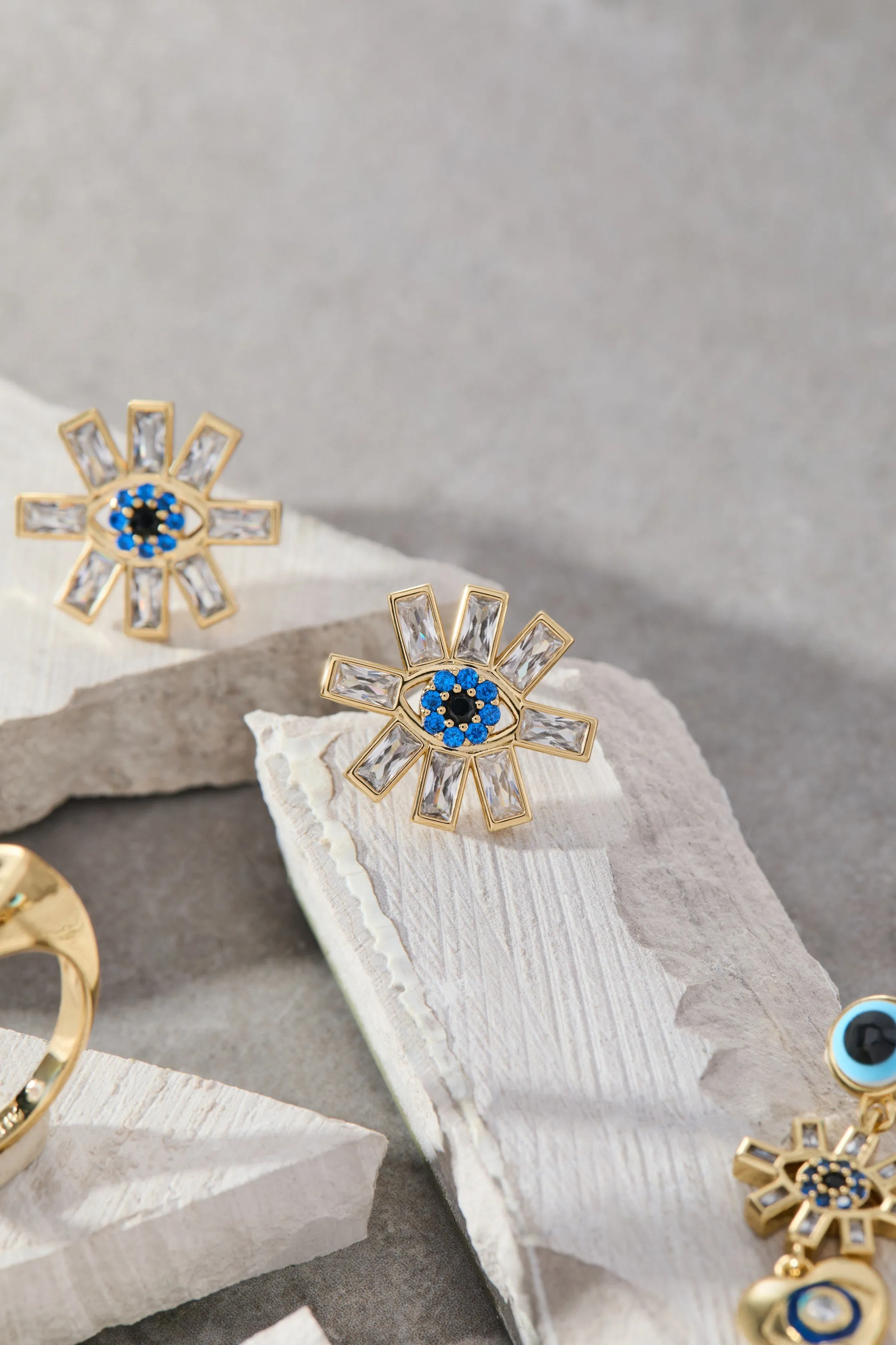 Evil Eye Statement Stud sold by Alex and Ani product image thumbnail 5