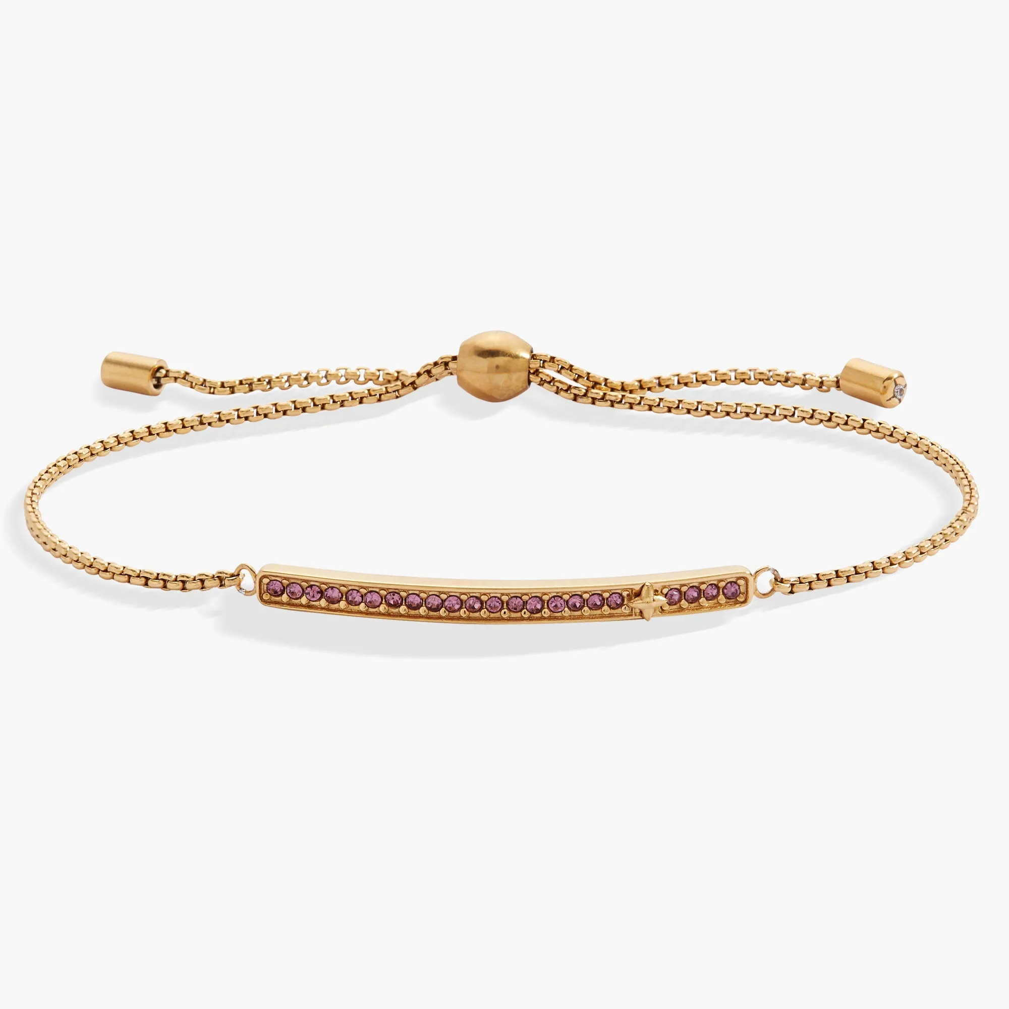 June Everyday Birthstone Pave Bolo Bracelet sold by Alex and Ani