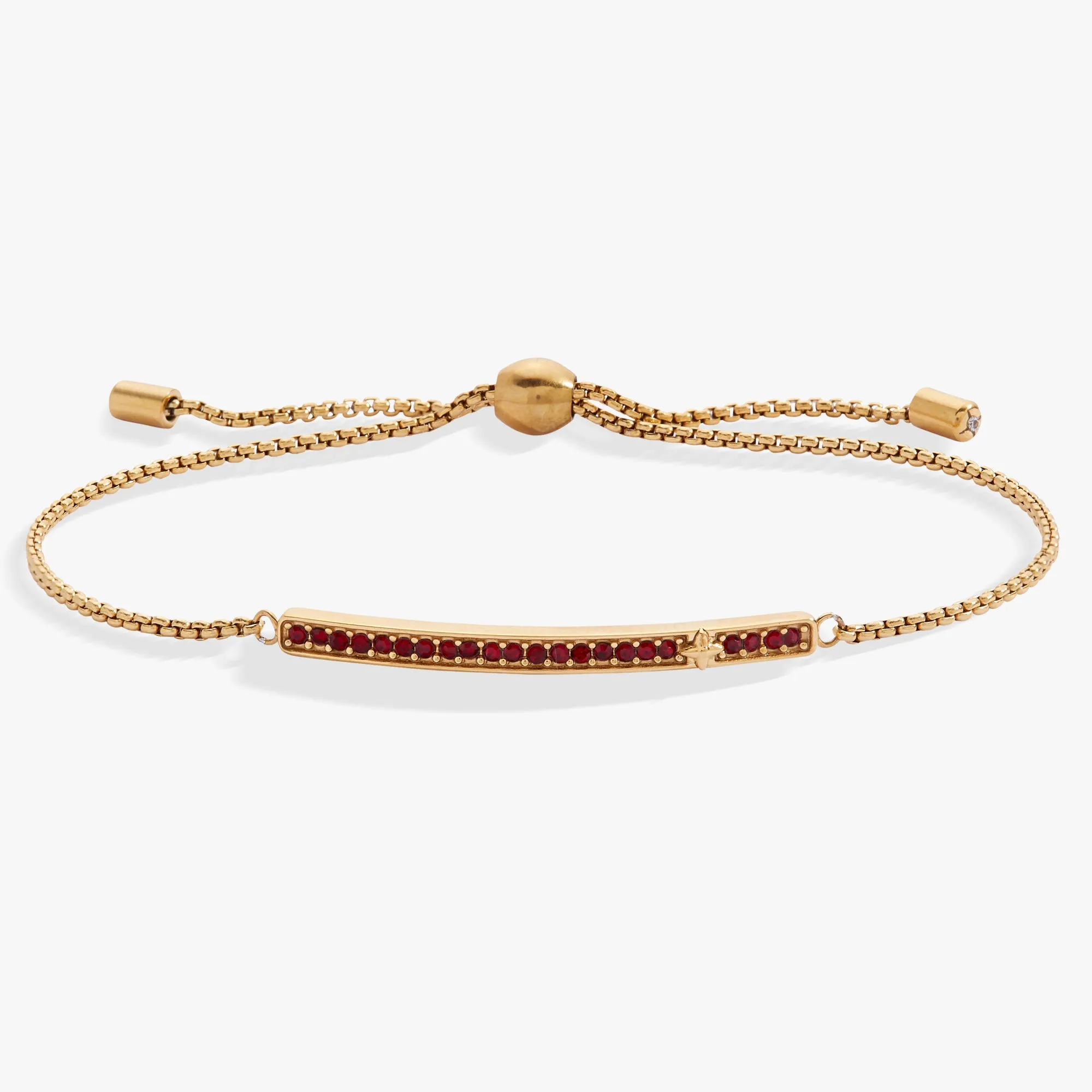 January Everyday Birthstone Pave Bolo Bracelet sold by Alex and Ani
