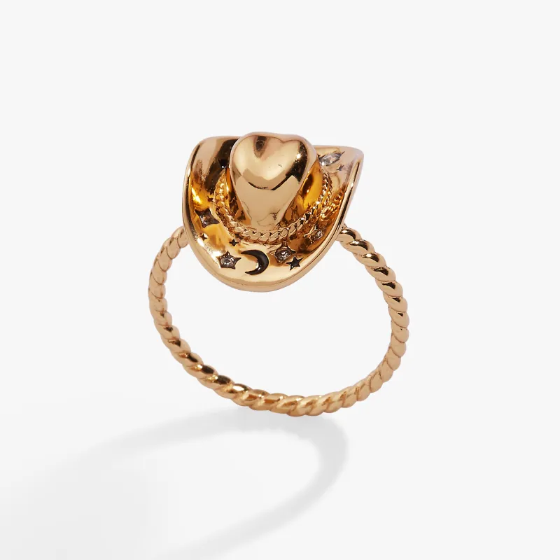 Cowgirl Hat Ring sold by Alex and Ani