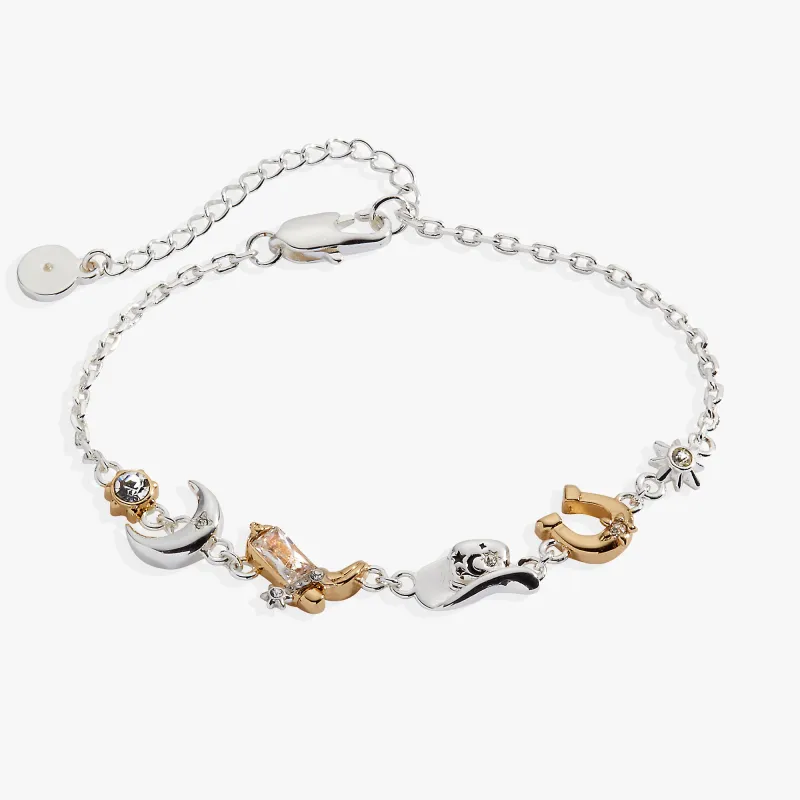 Cosmic Cowgirl Inline Charm Bracelet sold by Alex and Ani