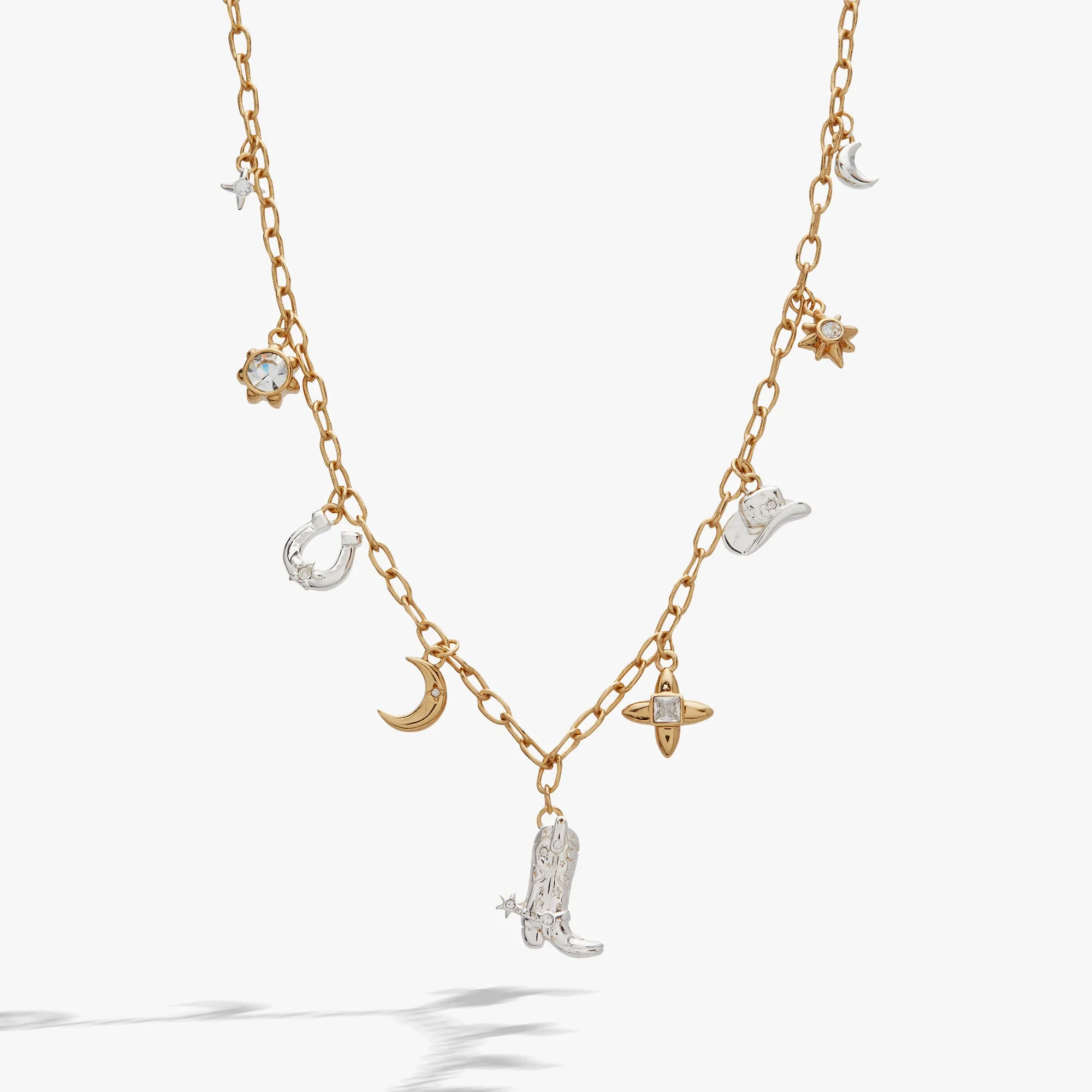 Cosmic Cowgirl Charm Necklace sold by Alex and Ani