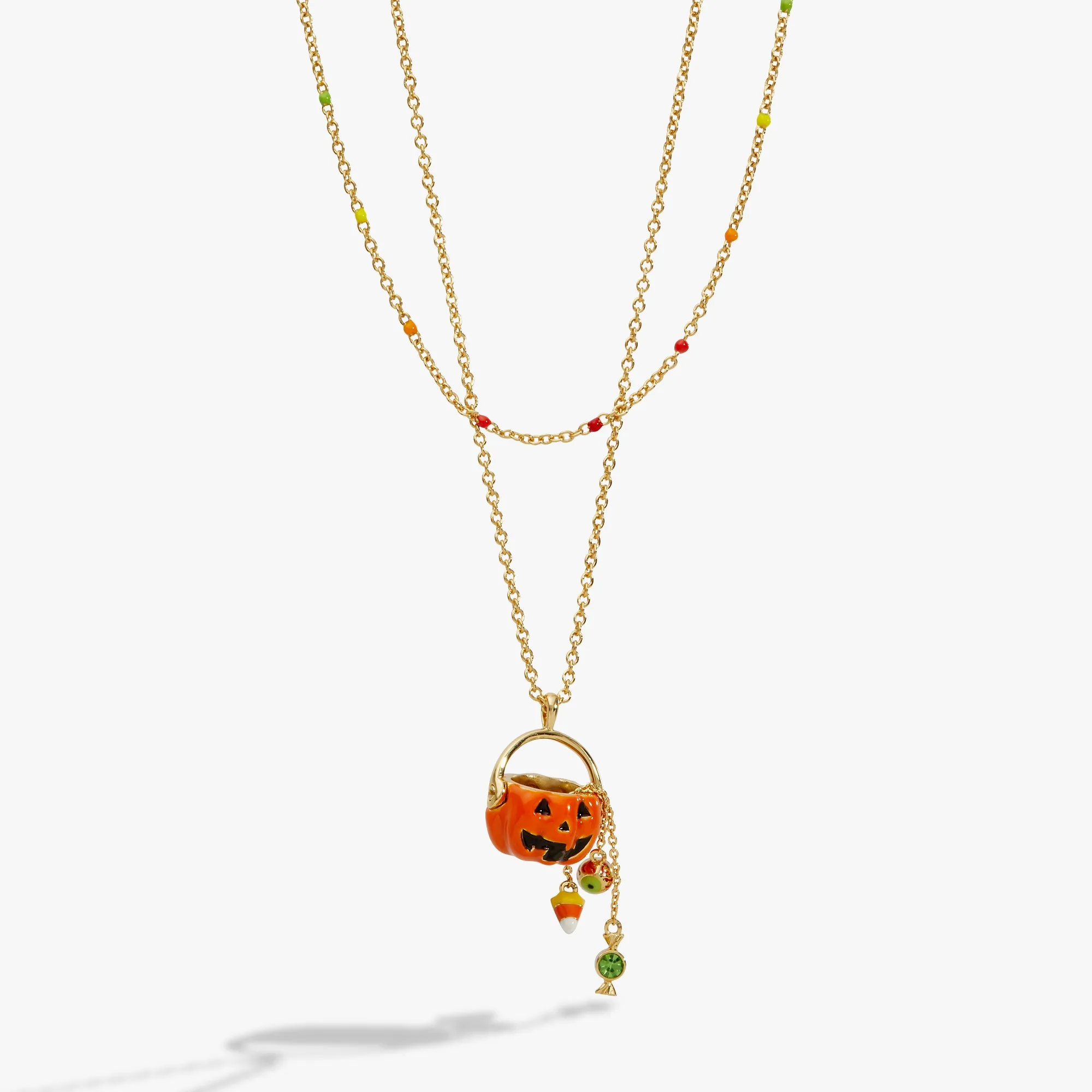 'Trick or Treat' Layered Necklace sold by Alex and Ani