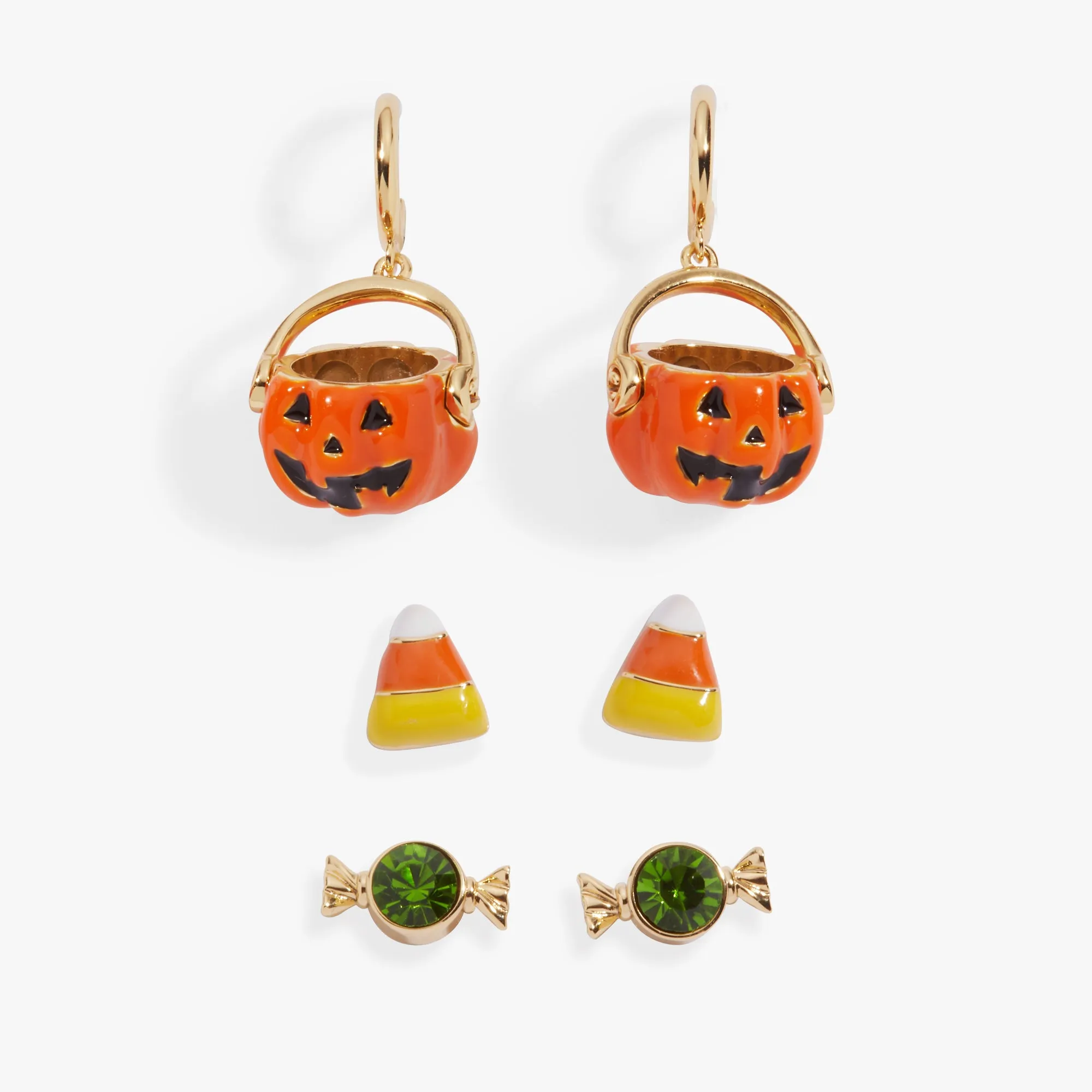 'Trick or Treat' Earring Set of 3 sold by Alex and Ani