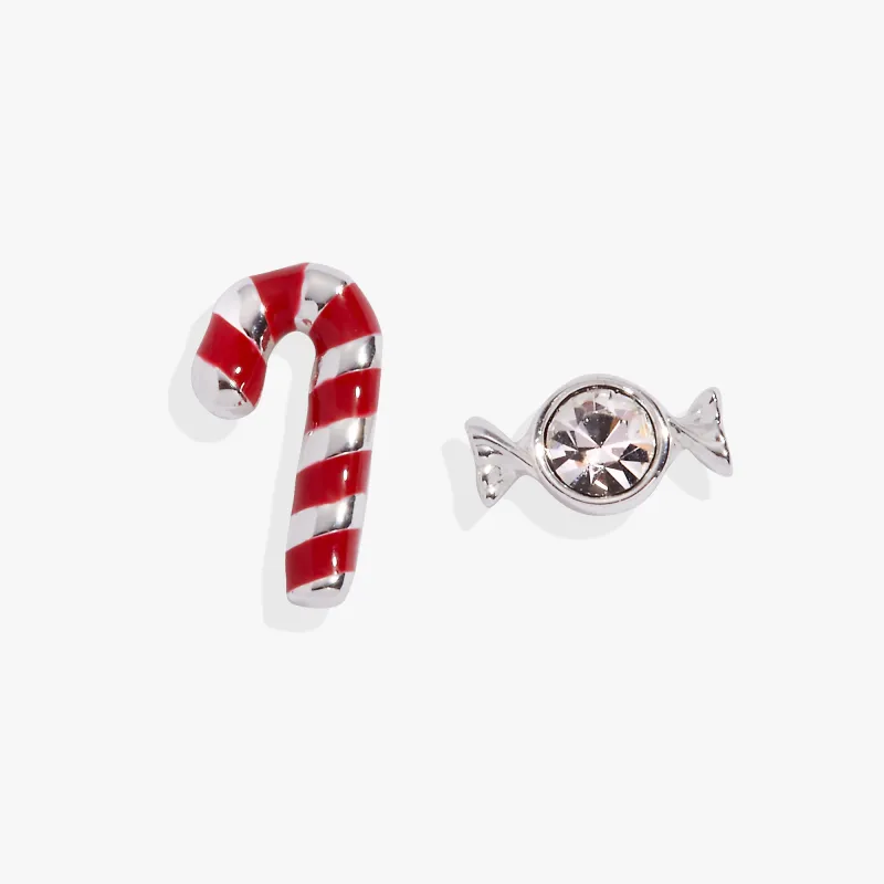 Candy Cane Mismatched Stud Earrings sold by Alex and Ani