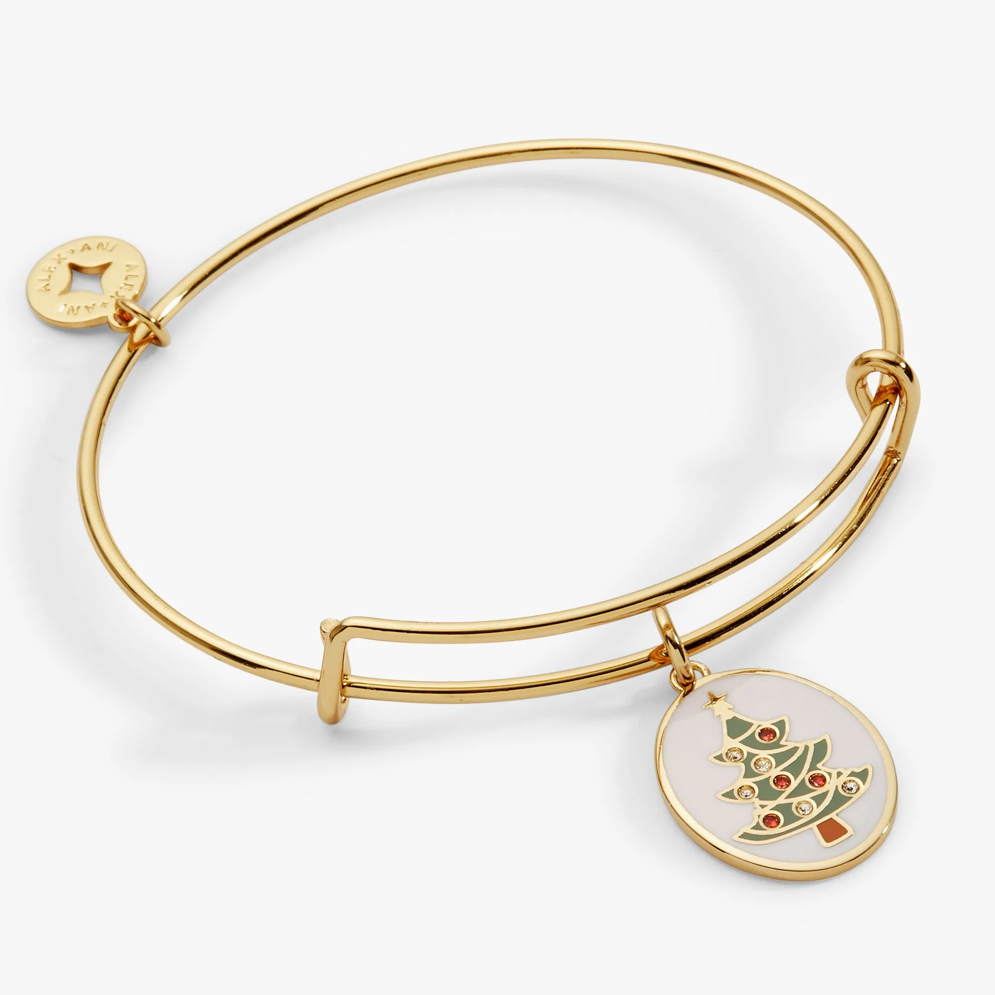 'Have A Tree-mendous Christmas' Charm Bangle sold by Alex and Ani