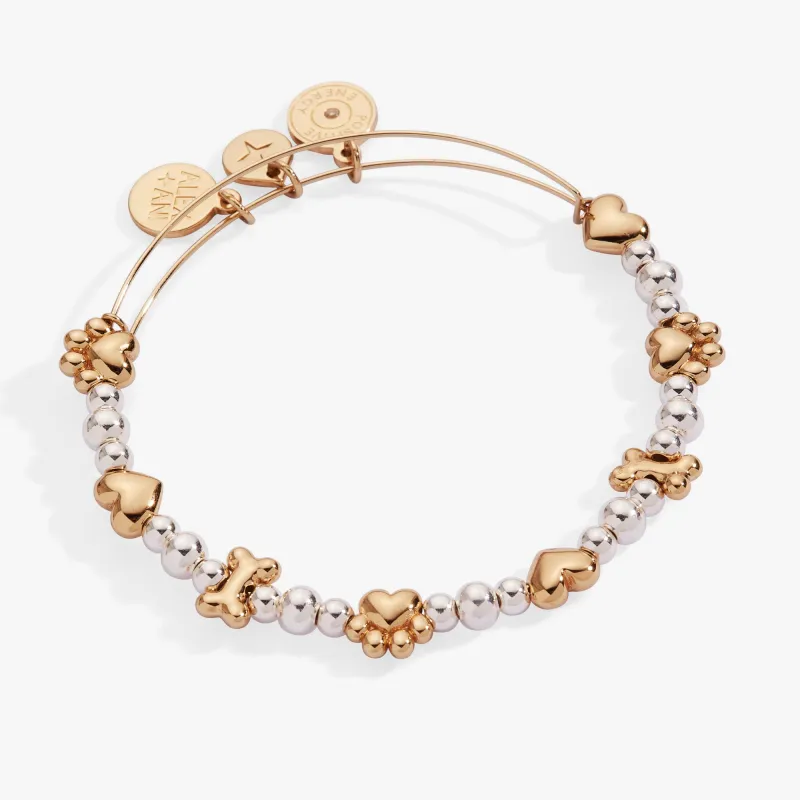Puppy Love Beaded Bangle sold by Alex and Ani