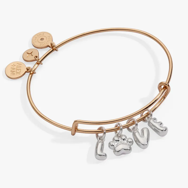 Pet Love Multi Charm Bangle sold by Alex and Ani