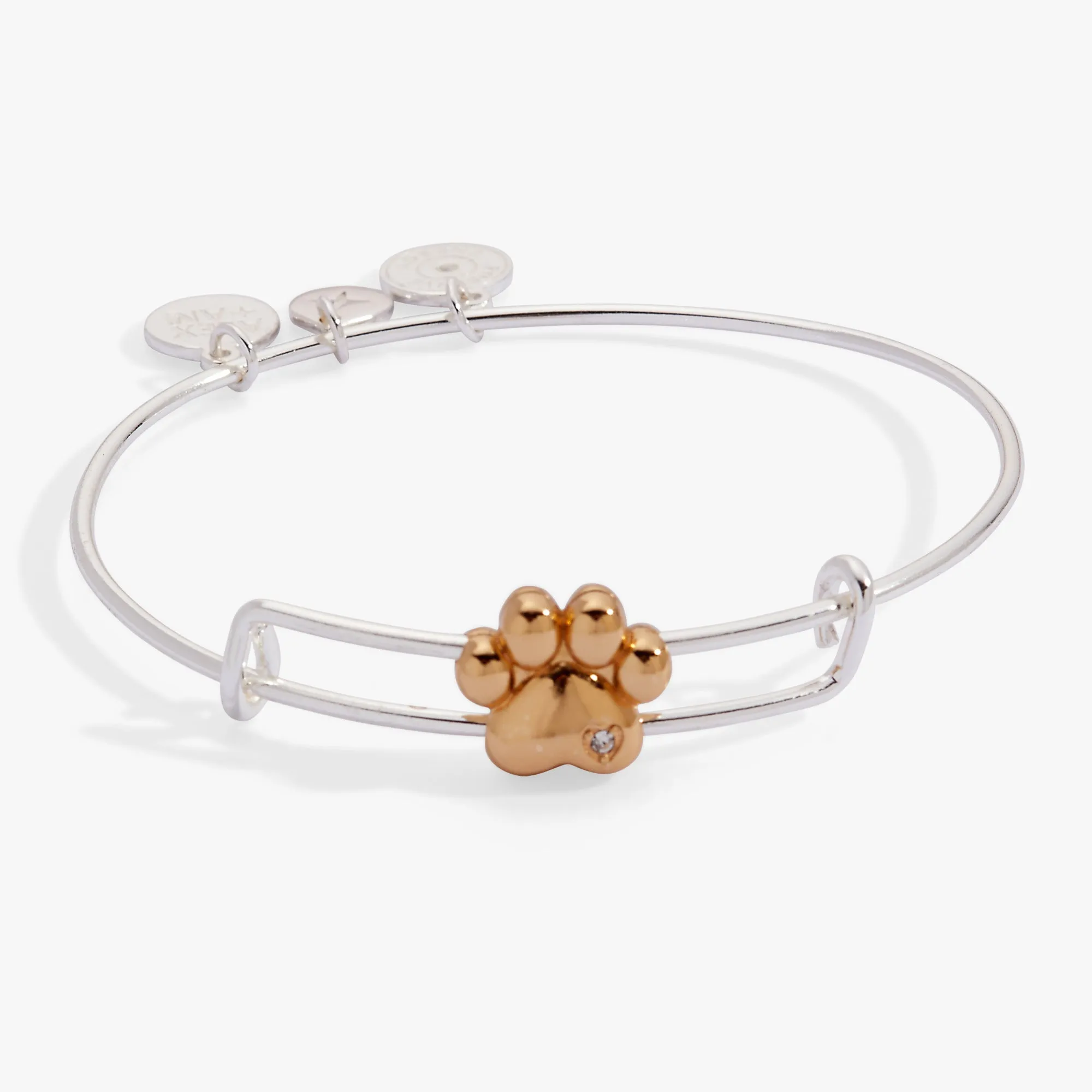 Paw Slider Bangle sold by Alex and Ani
