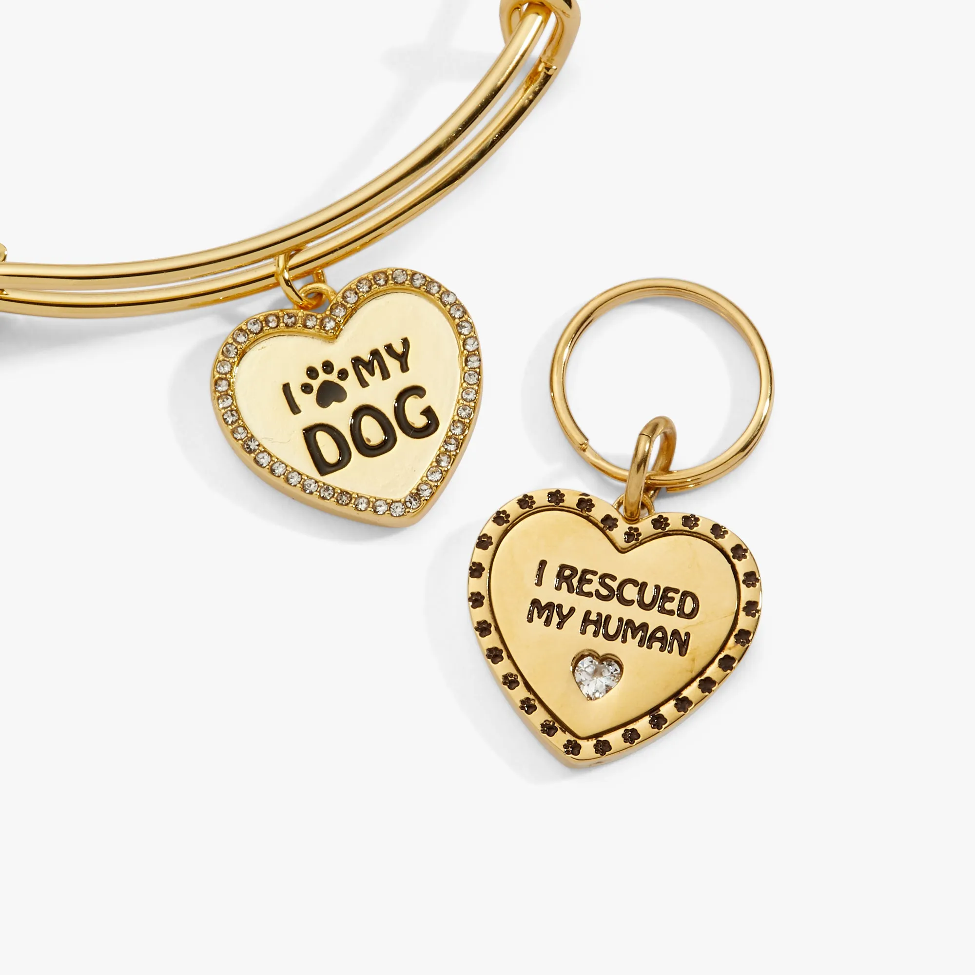 'I Love My Dog' Bangle & Pet Collar Charm Set of 2 sold by Alex and Ani product image thumbnail 3