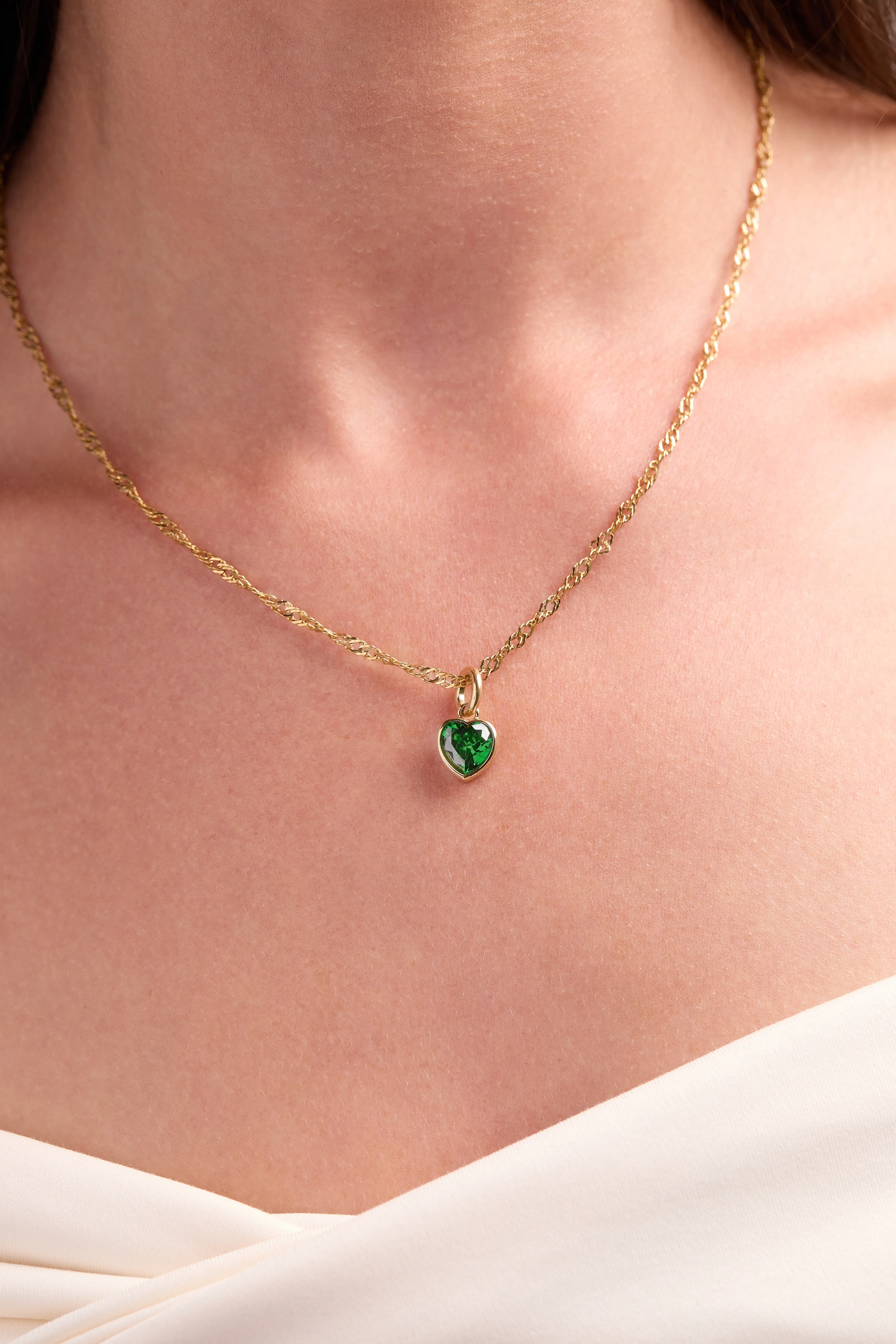 May 'Hope' Heart Birthstone Charm sold by Alex and Ani product image thumbnail 2