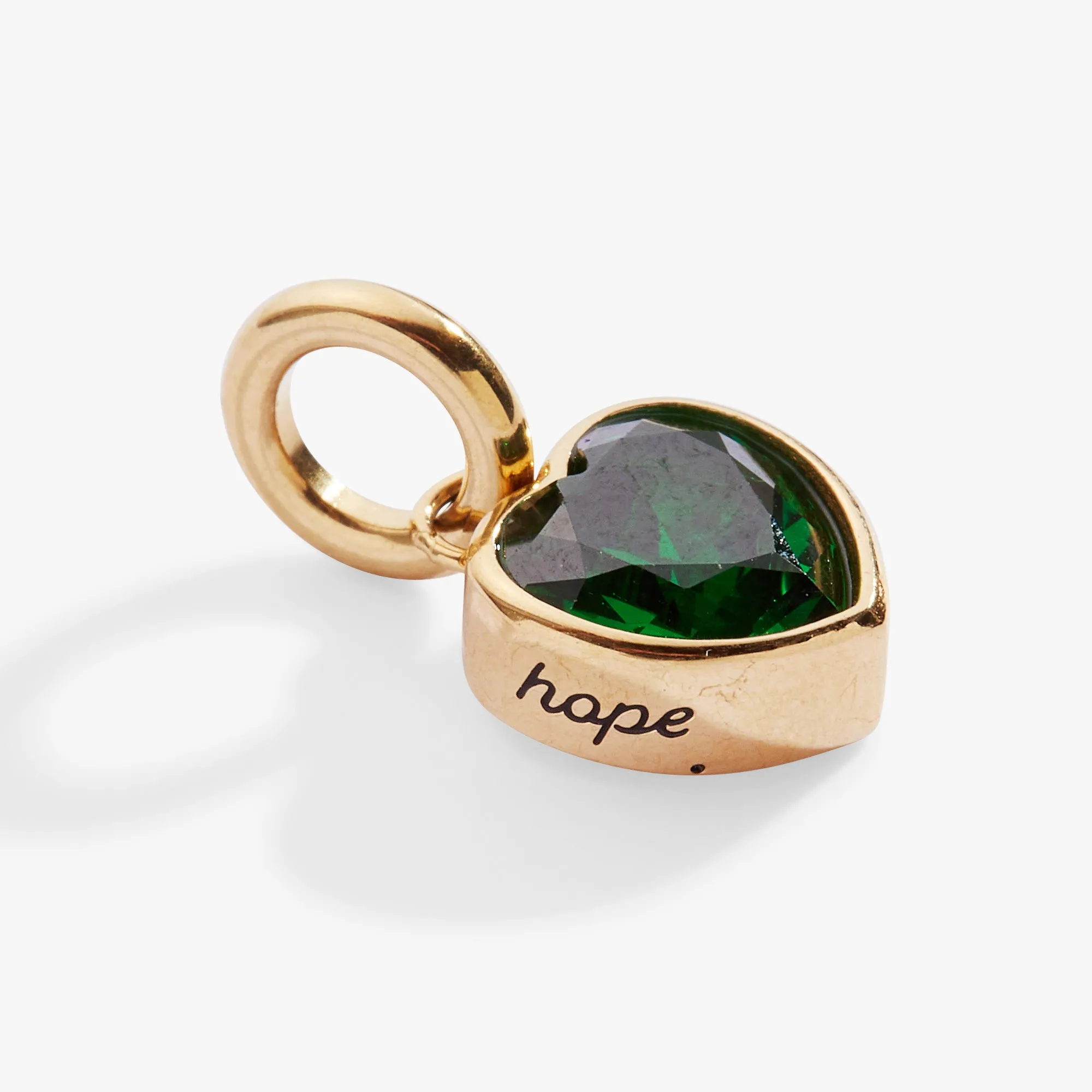 May 'Hope' Heart Birthstone Charm sold by Alex and Ani product image thumbnail 3
