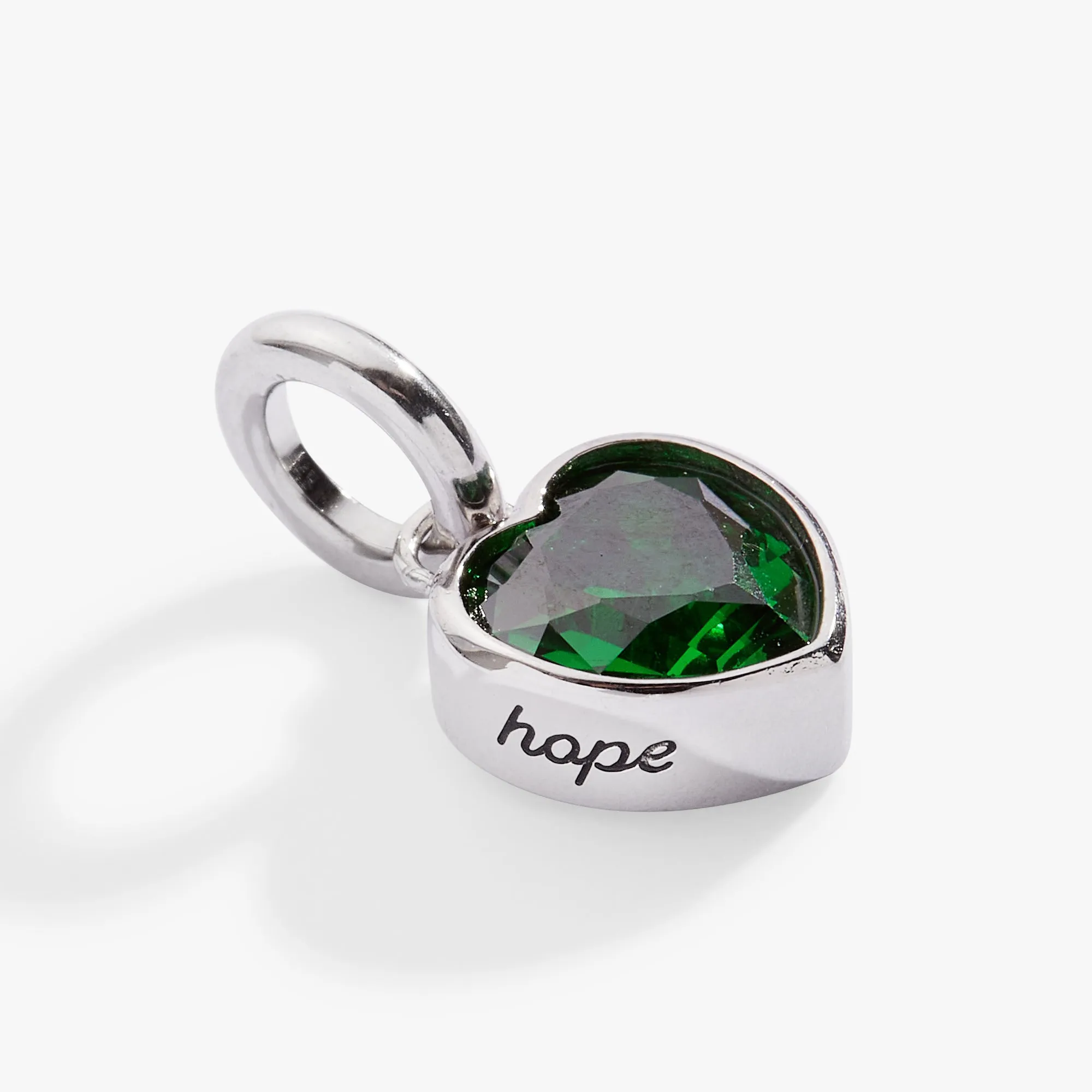 May 'Hope' Heart Birthstone Charm sold by Alex and Ani product image thumbnail 5